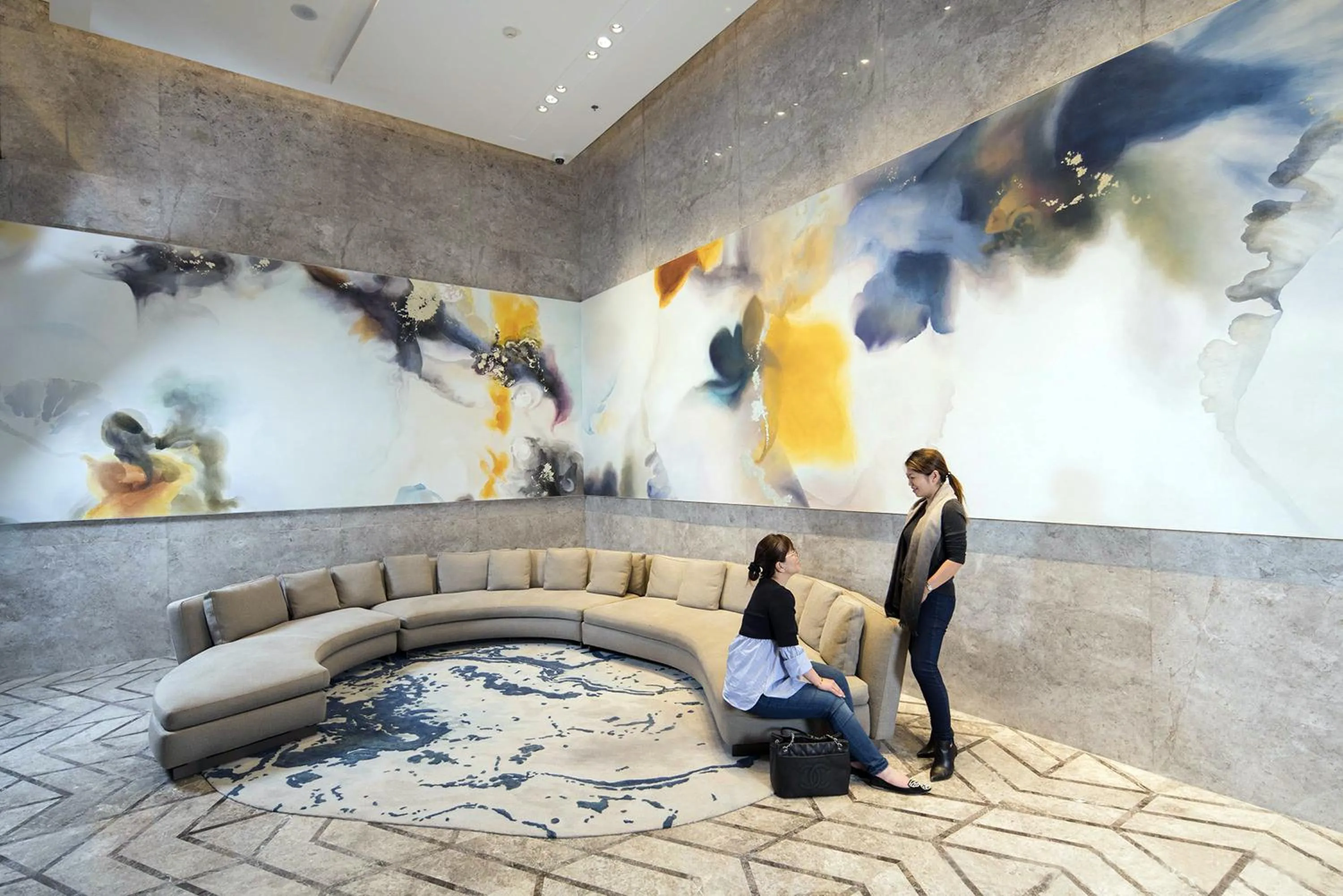 Lobby or reception in Fraser Suites Dalian