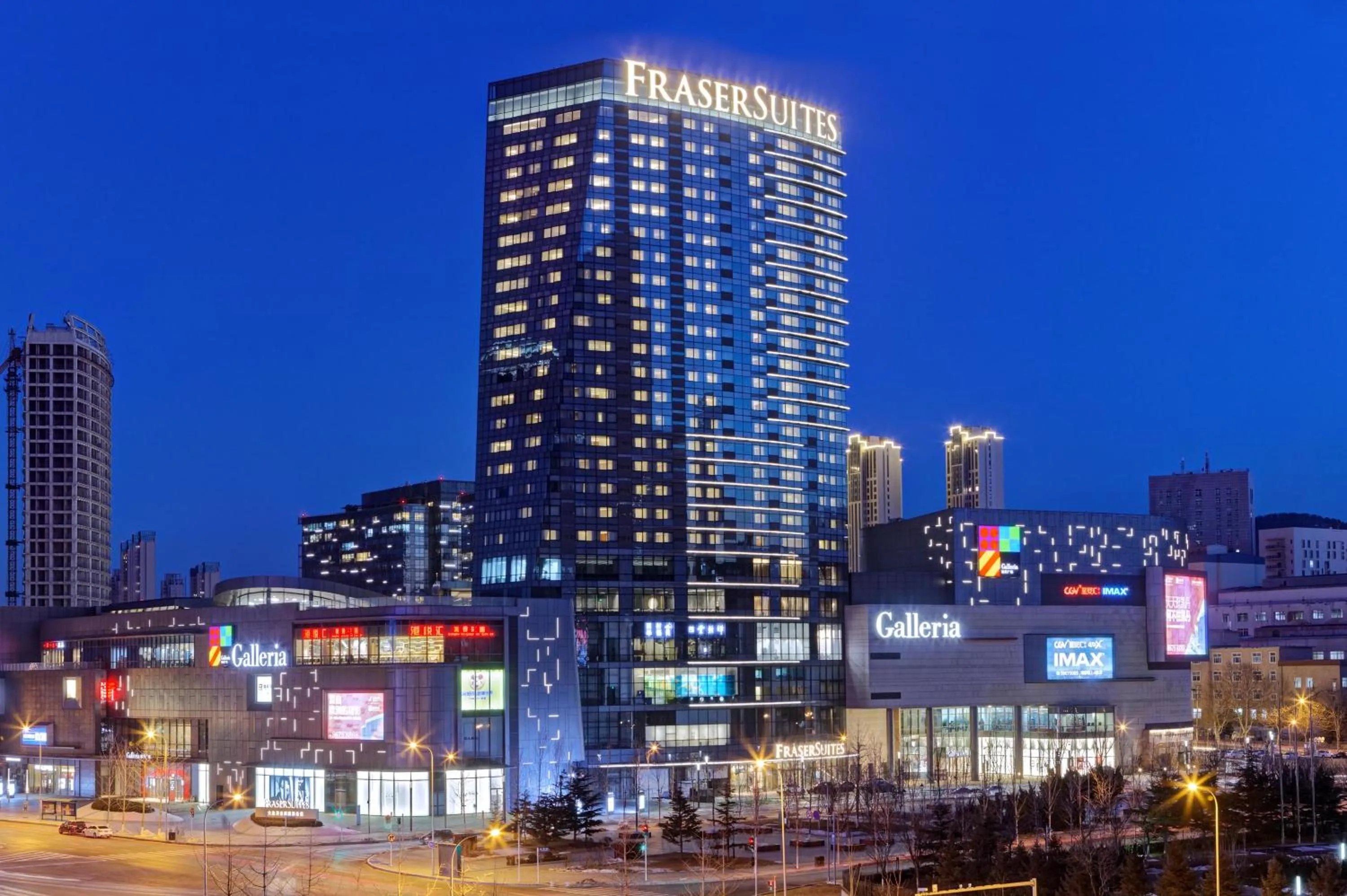 Property building in Fraser Suites Dalian