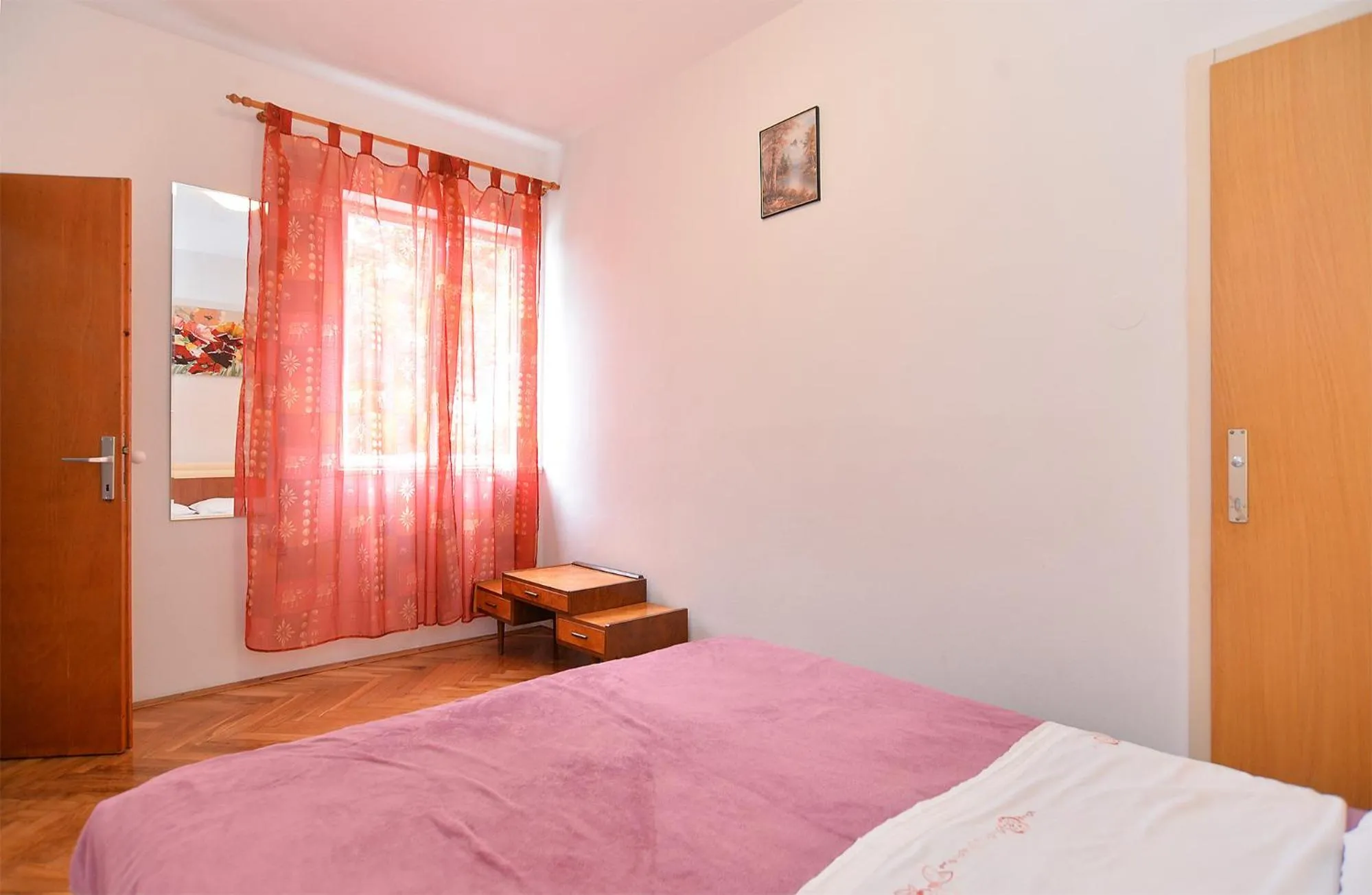 Bed in Apartments Fazana 407