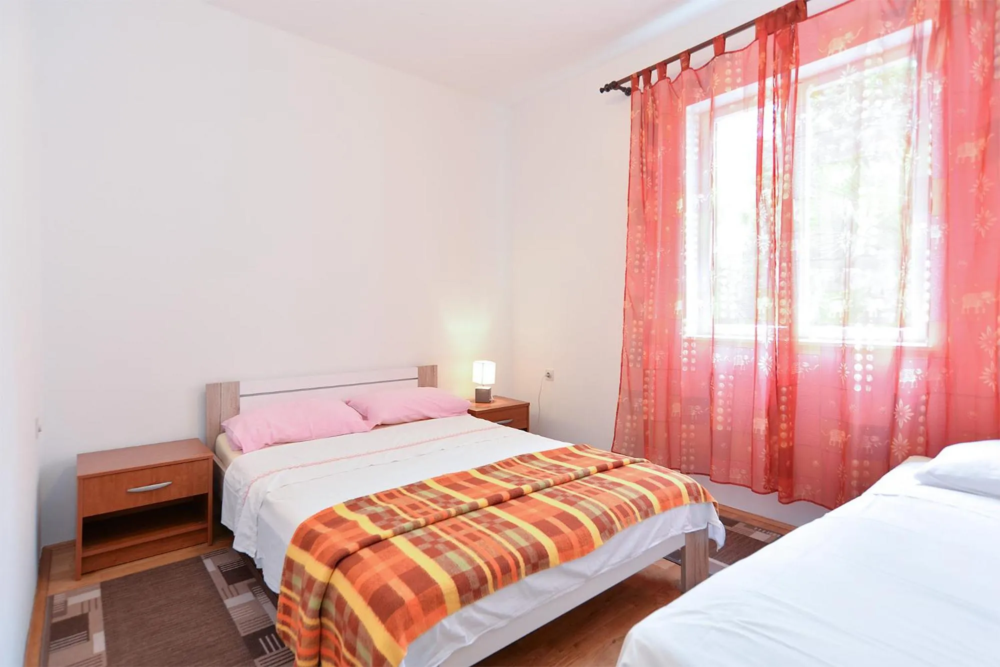 Bed in Apartments Fazana 407