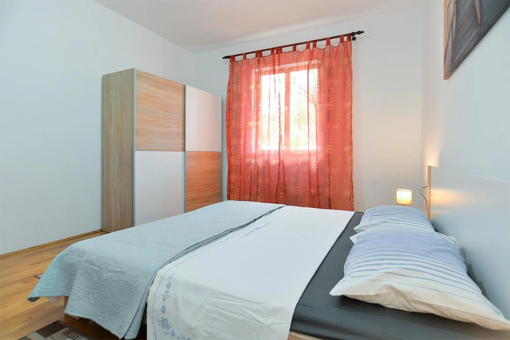 Bed in Apartments Fazana 407