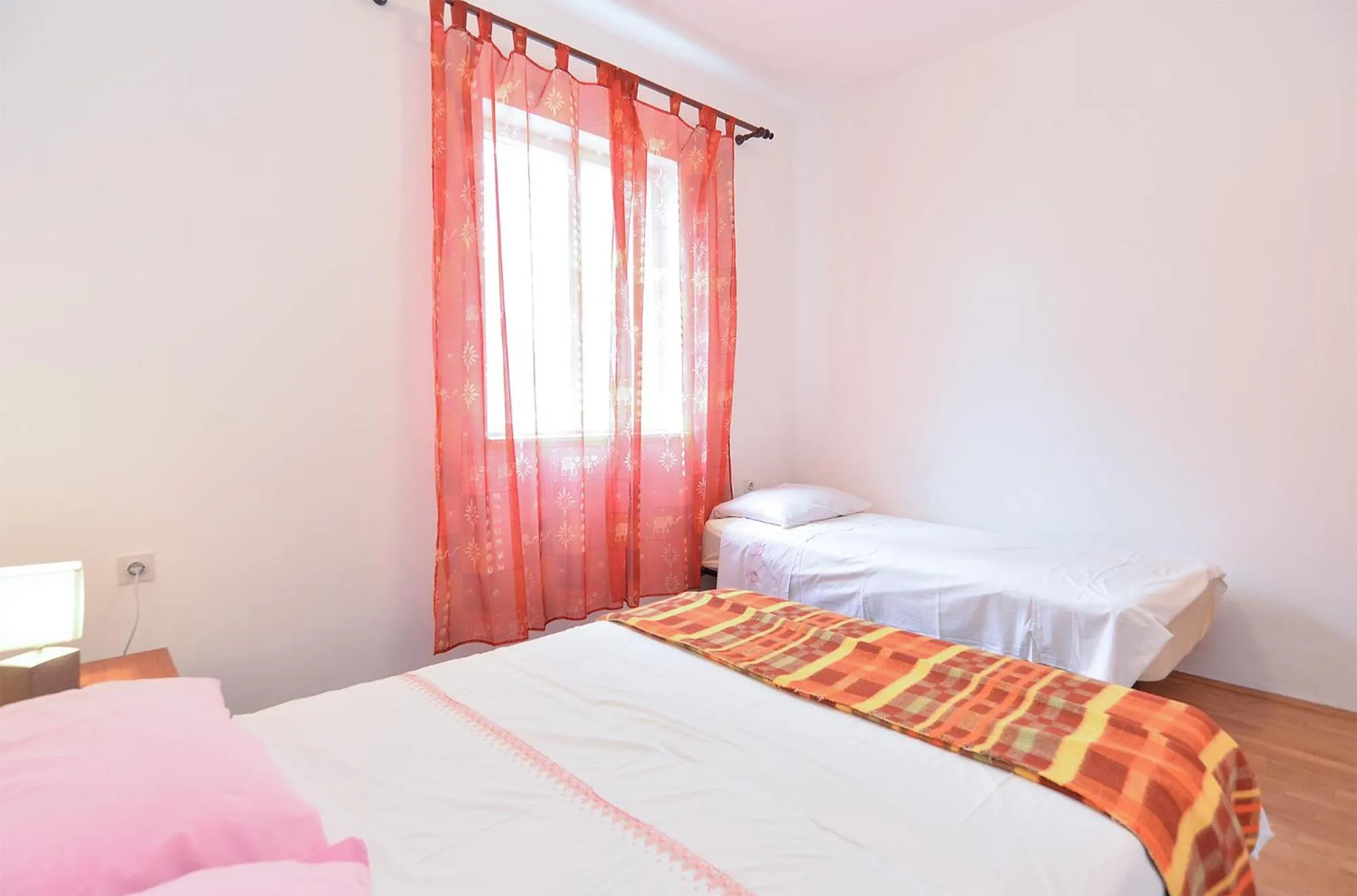 Bed in Apartments Fazana 407