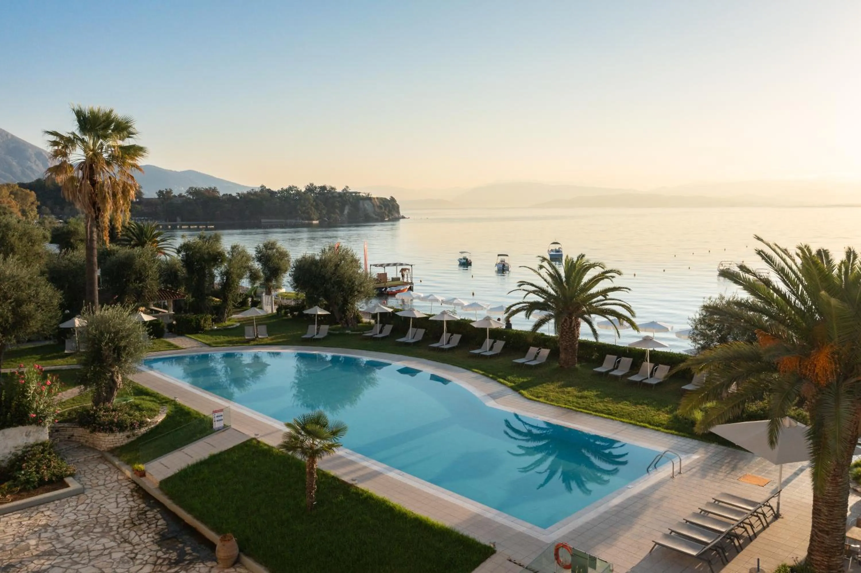 Swimming pool in Elea Beach Hotel