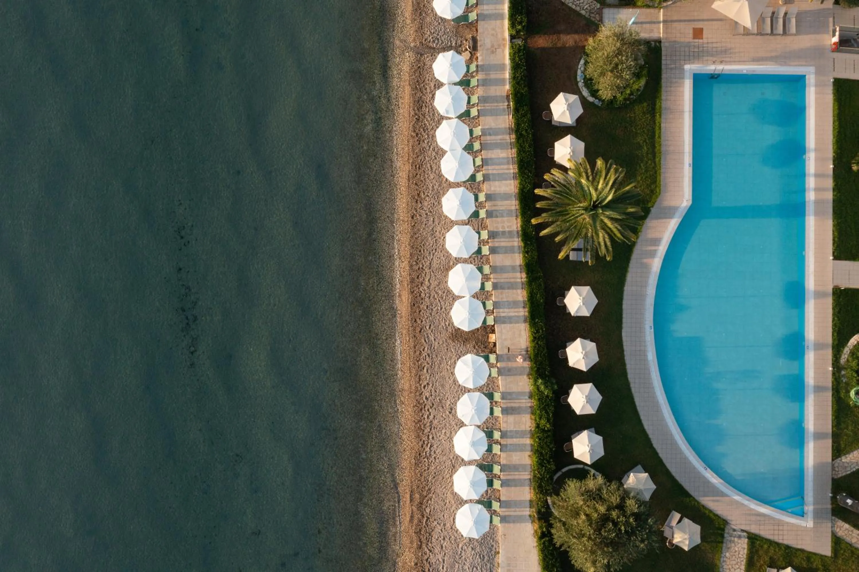 Location in Elea Beach Hotel