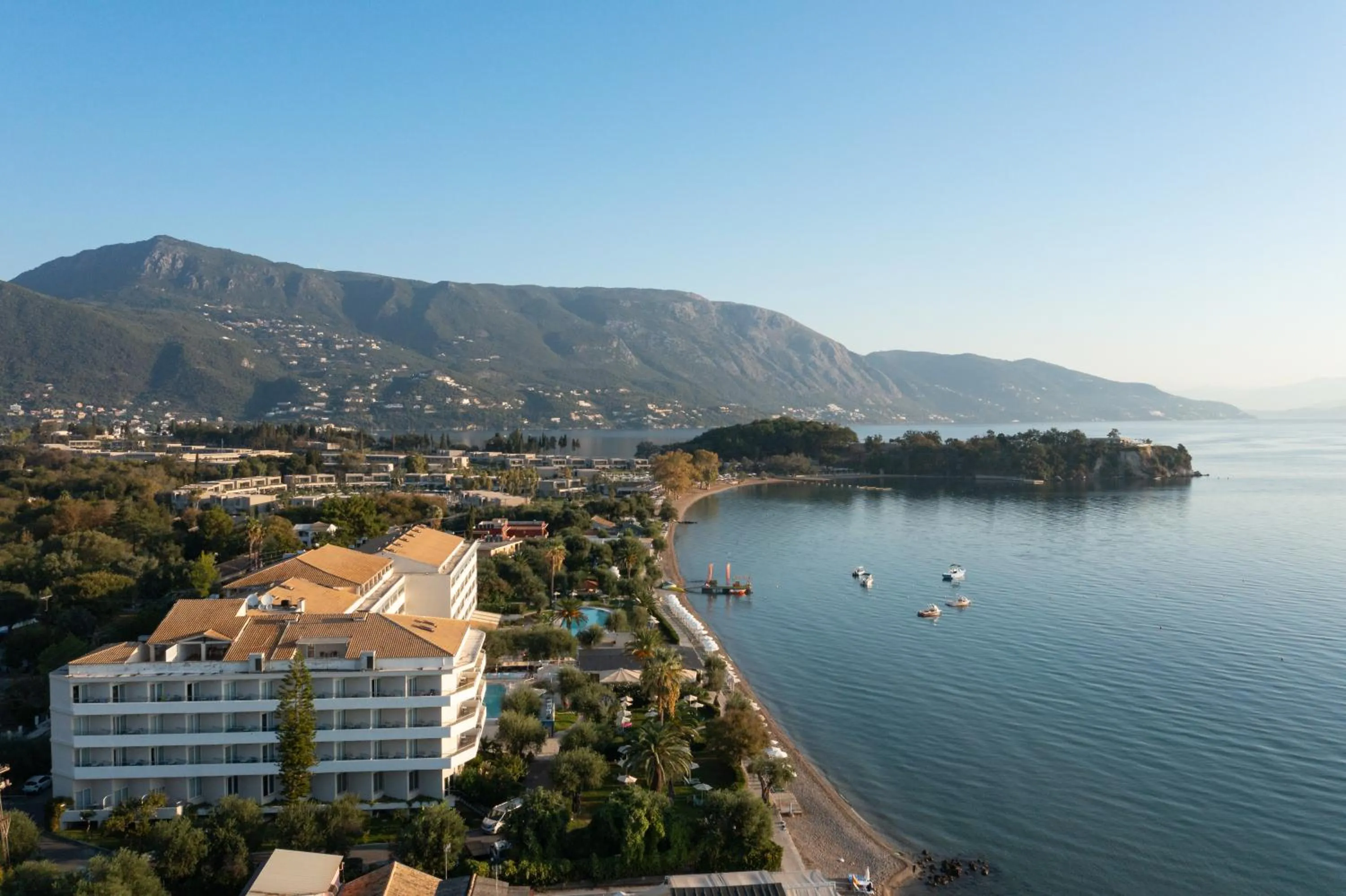 Location in Elea Beach Hotel