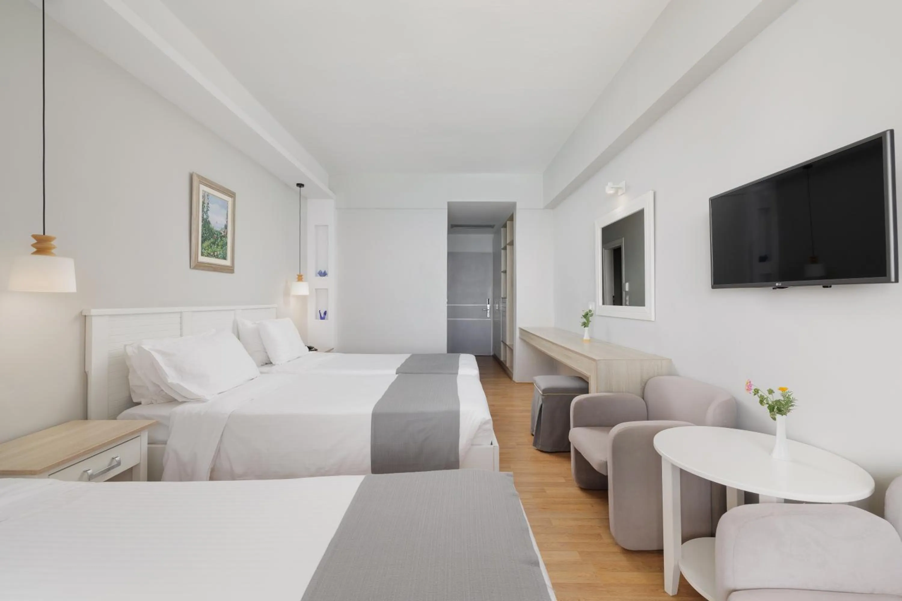 Photo of the whole room, Bed in Elea Beach Hotel