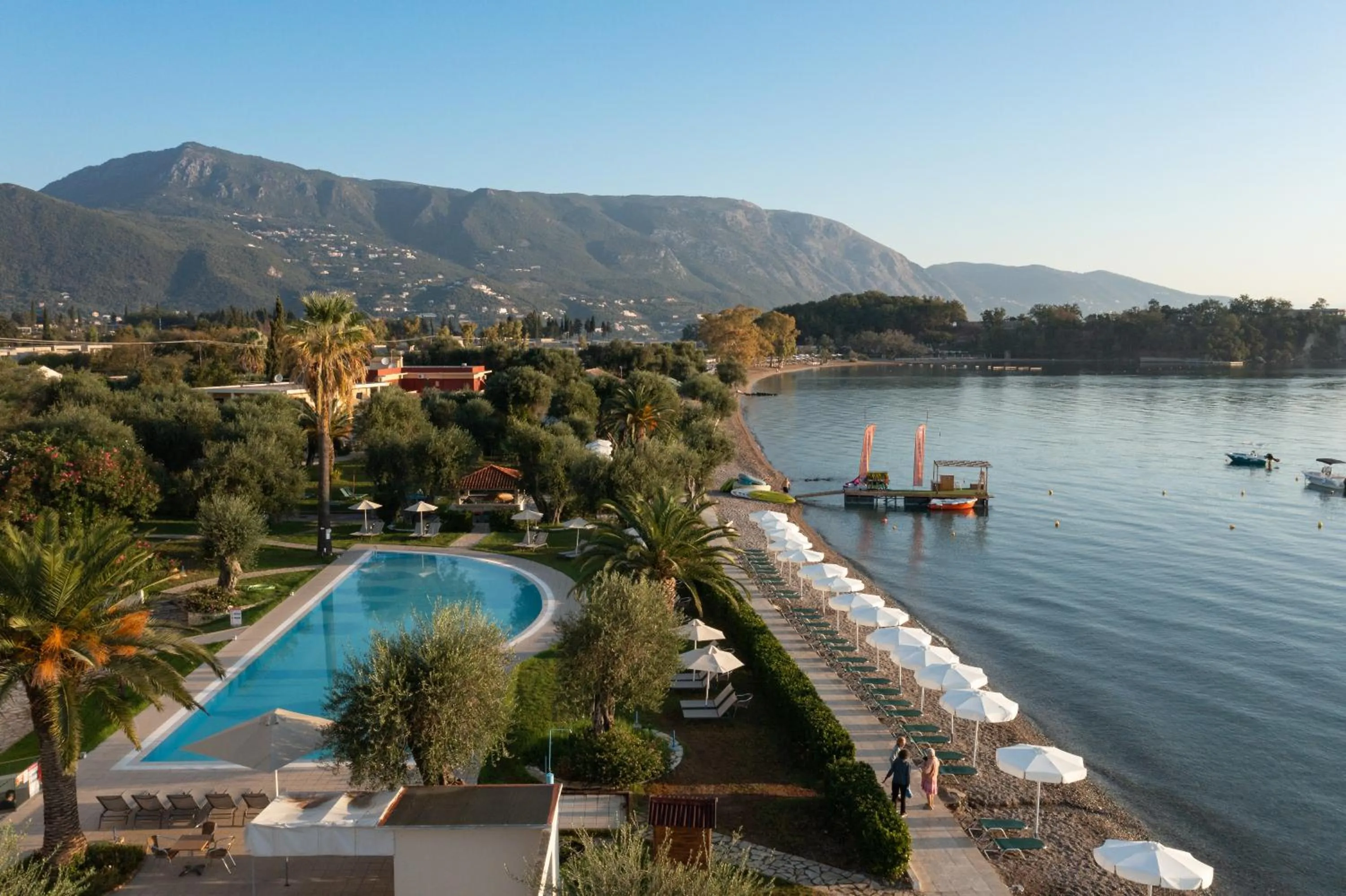 Location in Elea Beach Hotel