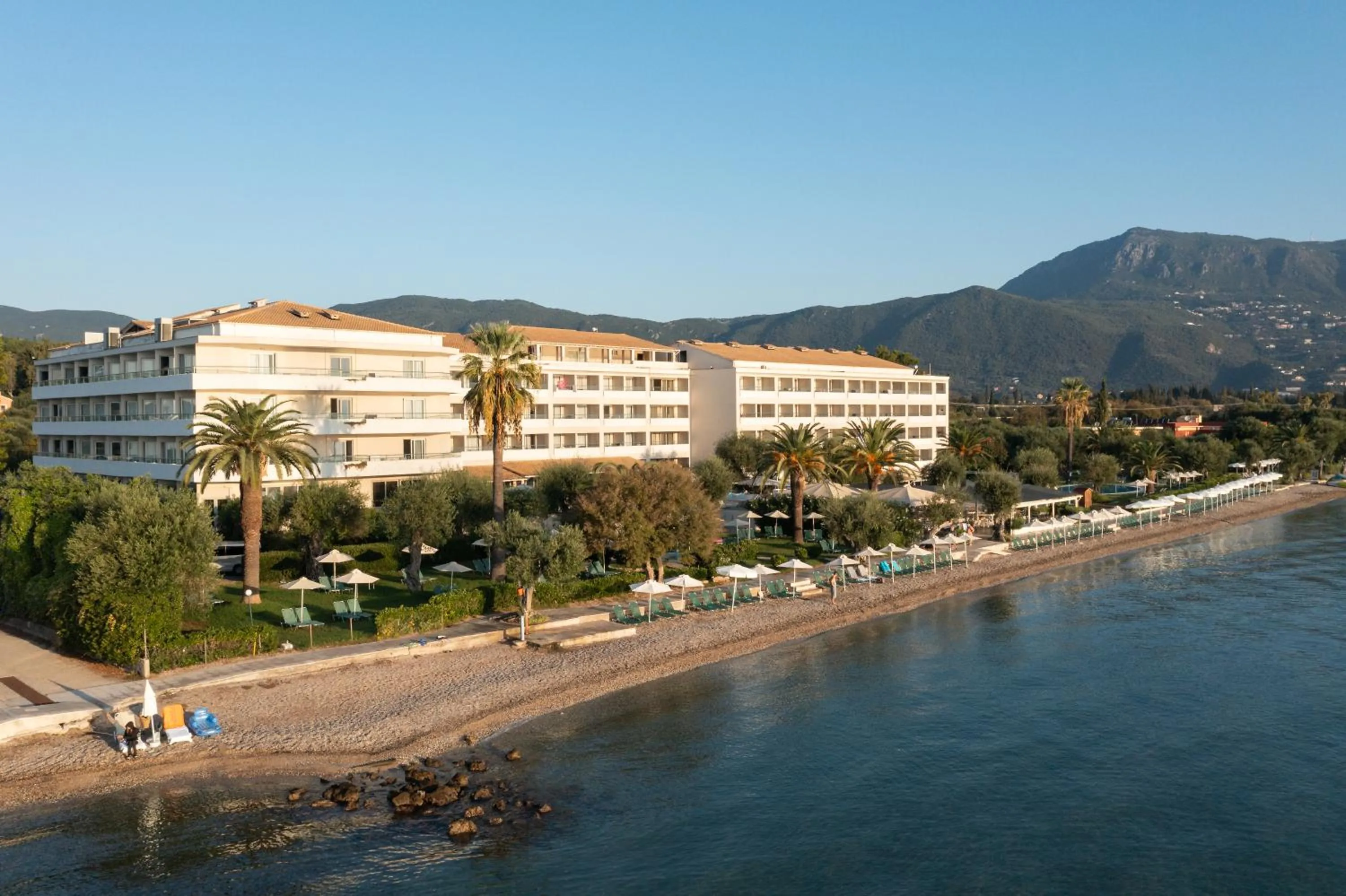 Location in Elea Beach Hotel