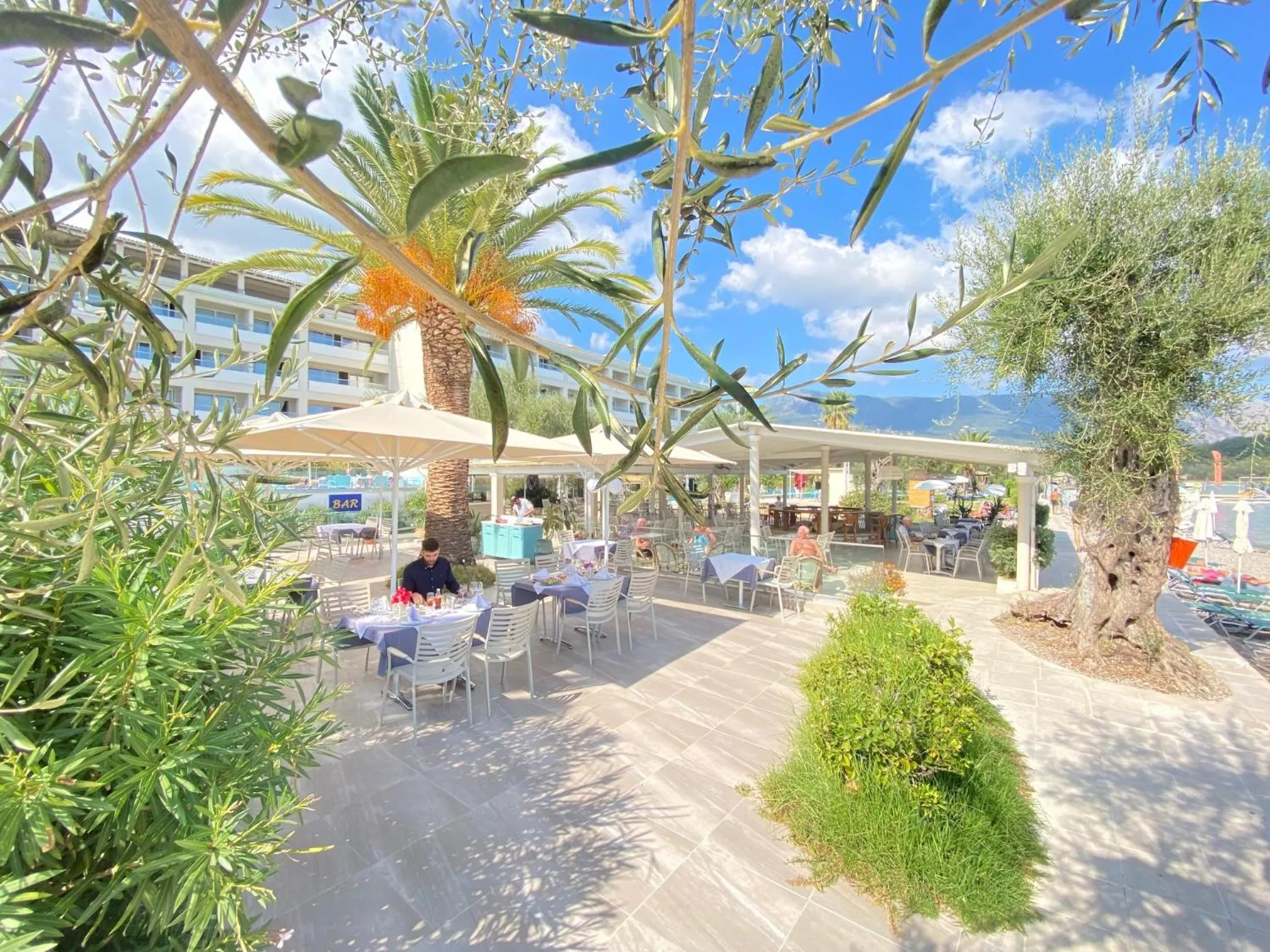Restaurant/places to eat in Elea Beach Hotel