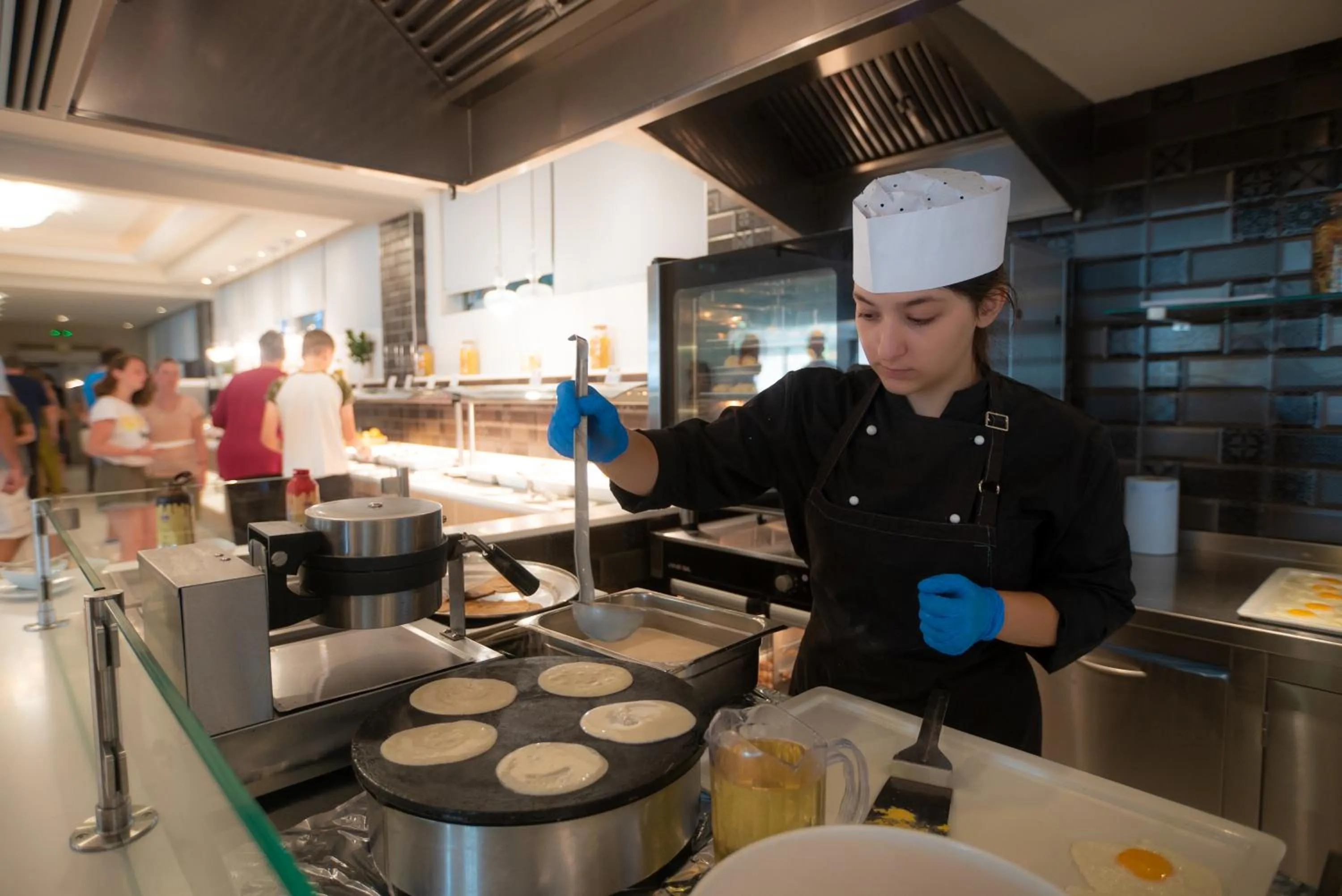 Breakfast in Elea Beach Hotel