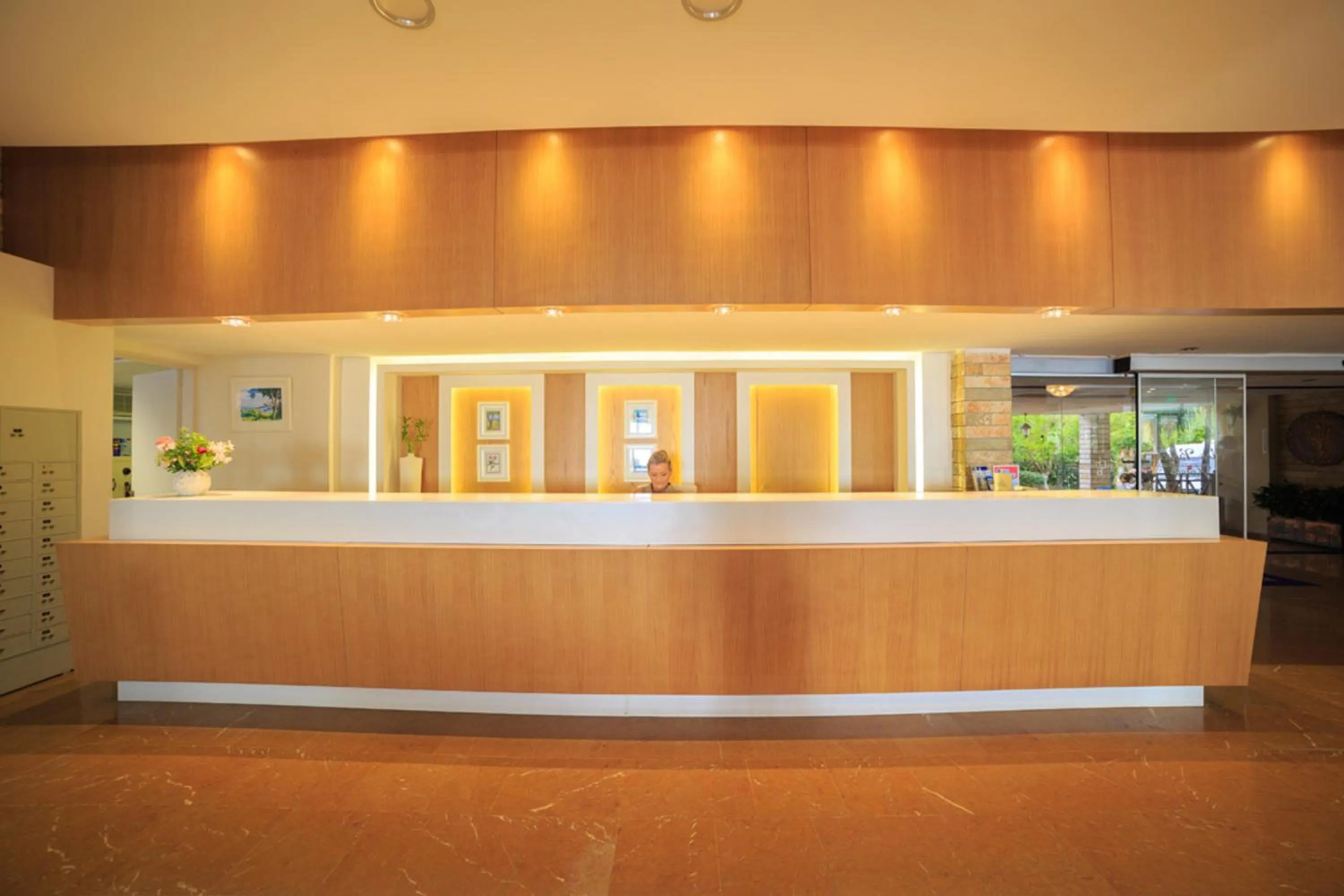 Lobby or reception in Elea Beach Hotel