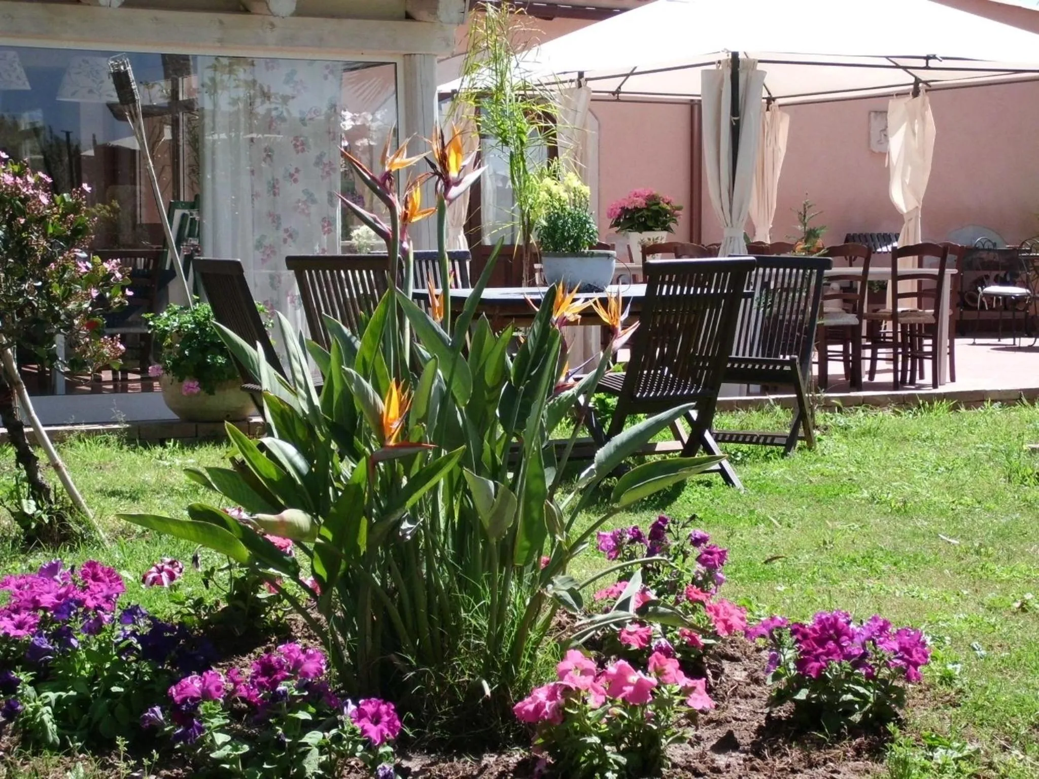 Patio in Villa Cristina