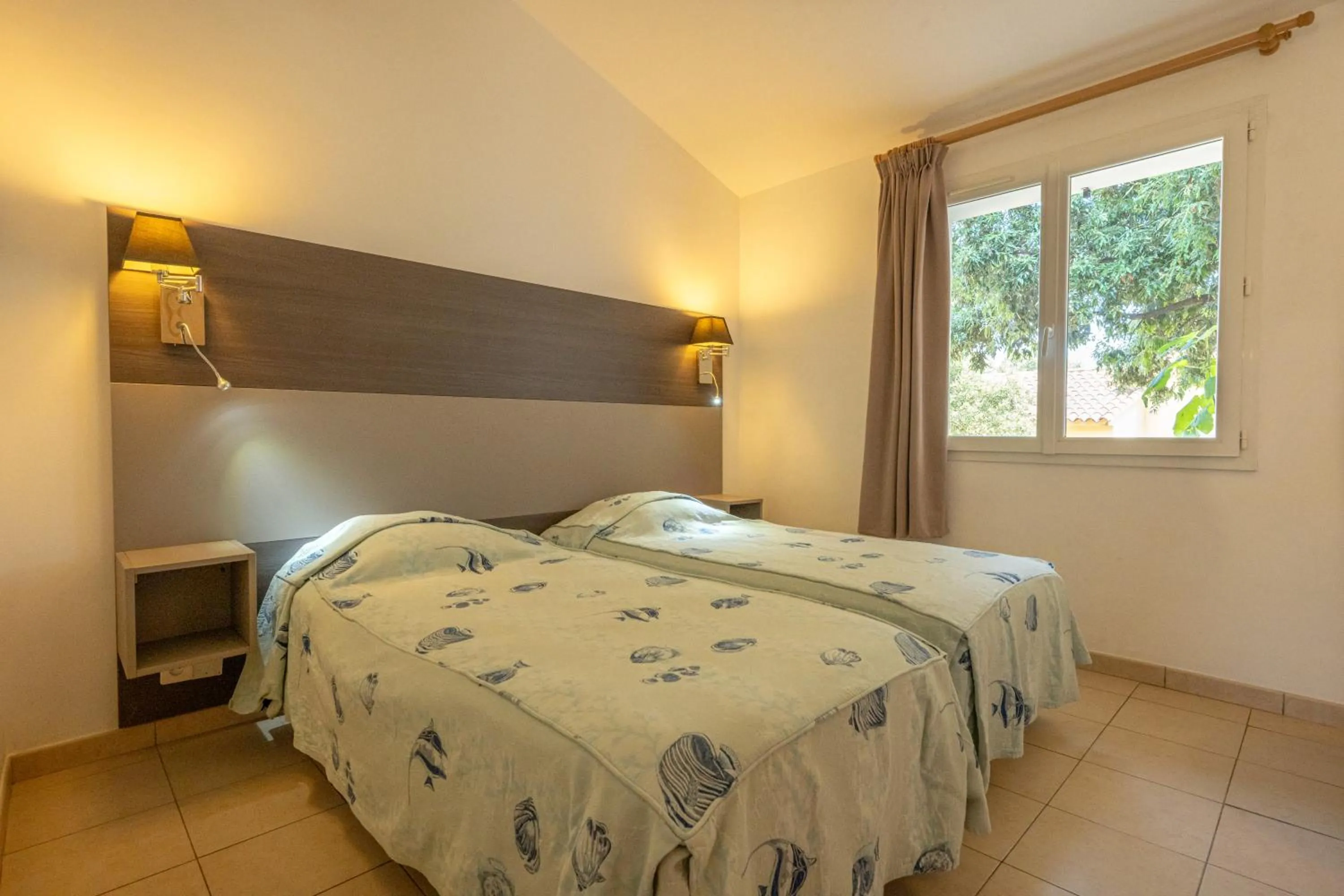 Bed in Résidence Odalys San Martinu