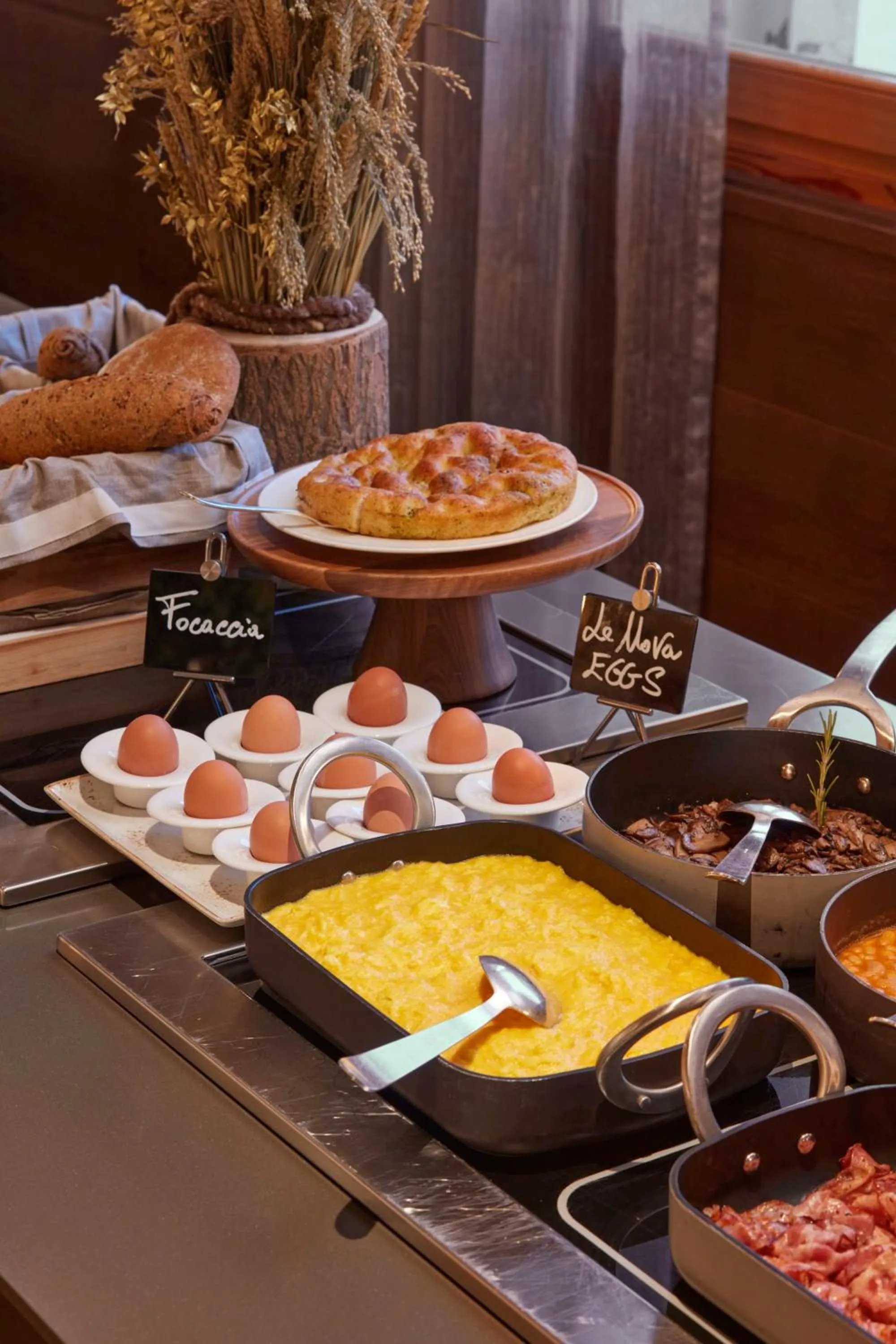 Breakfast in Radisson Residences Savoia Palace Cortina d’Ampezzo