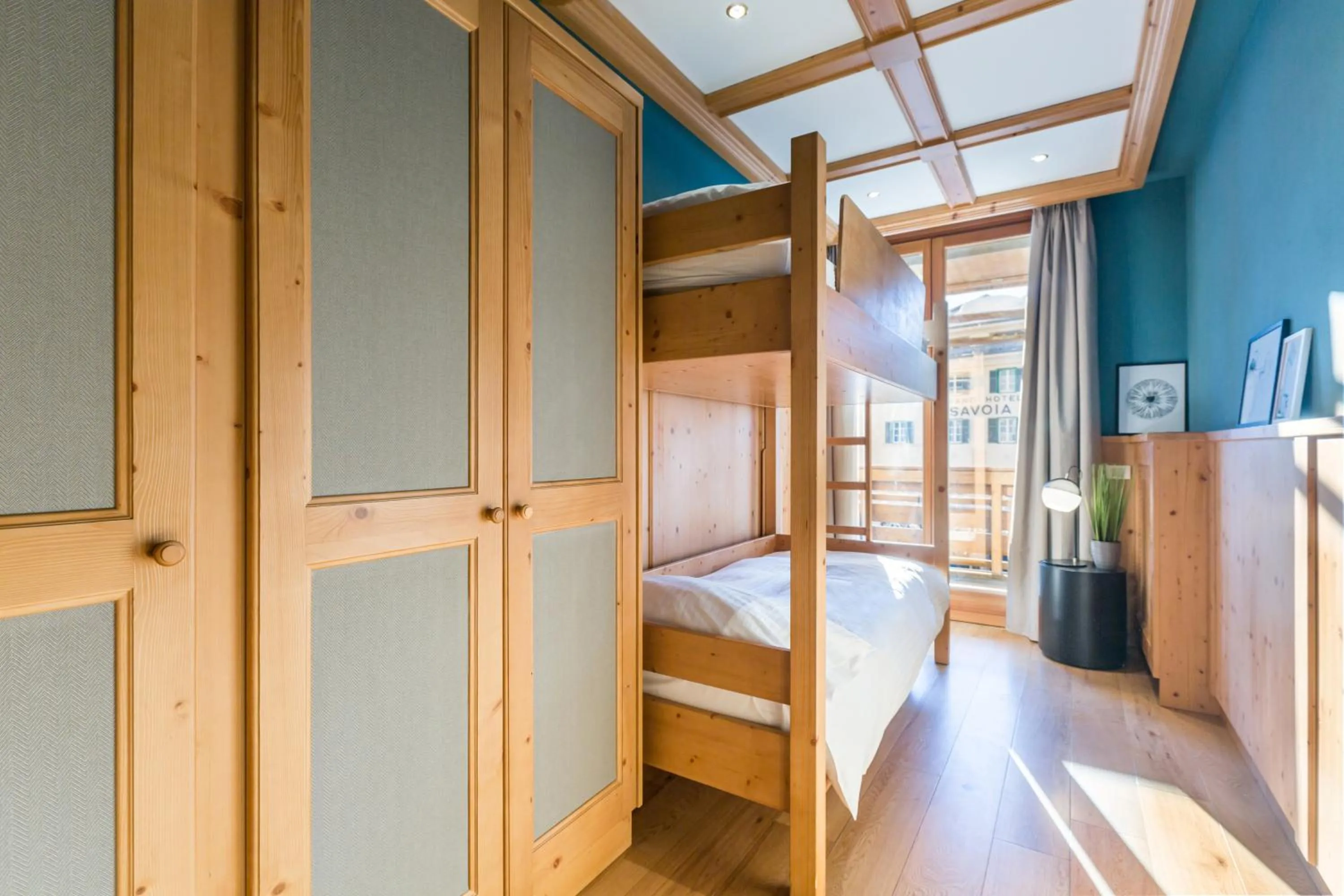 Bedroom, Bed in Radisson Residences Savoia Palace Cortina d’Ampezzo