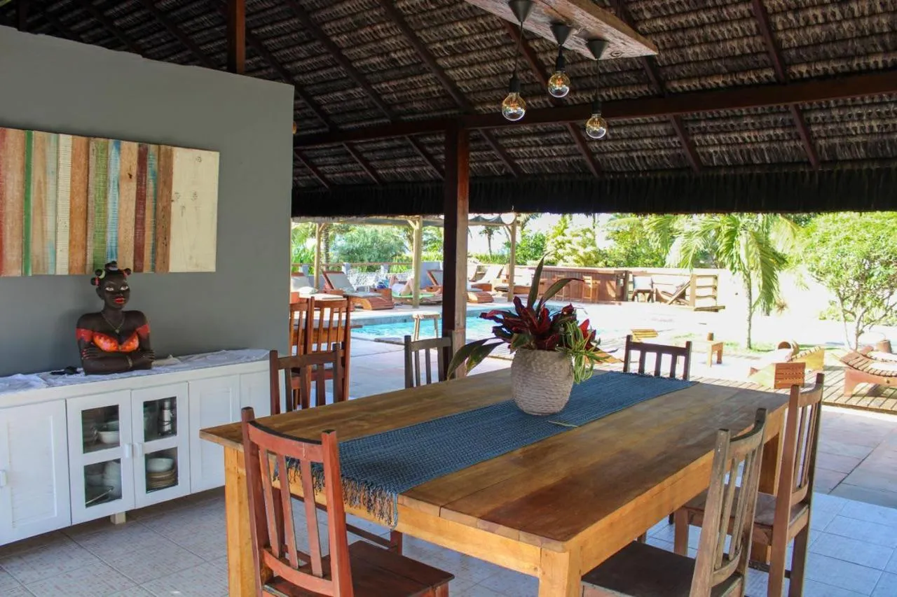 Restaurant/places to eat in Pousada dos Hibiscus