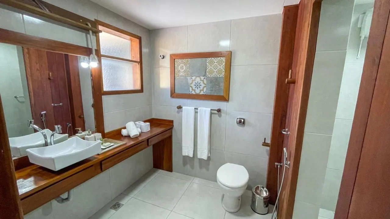 Bathroom in Pousada dos Hibiscus