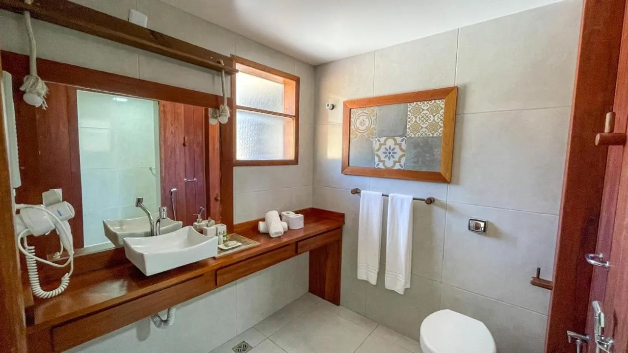 Bathroom in Pousada dos Hibiscus