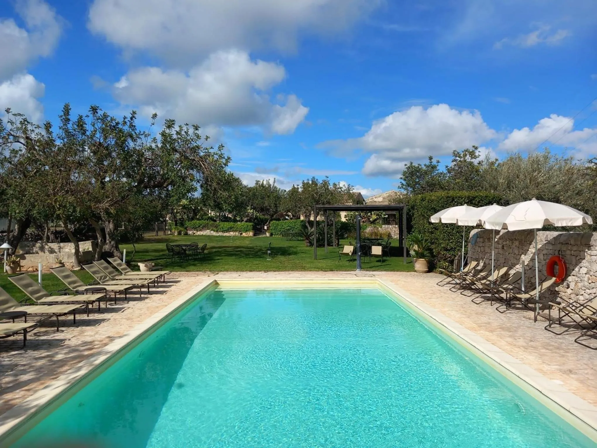 Swimming pool in Masseria Cianciò