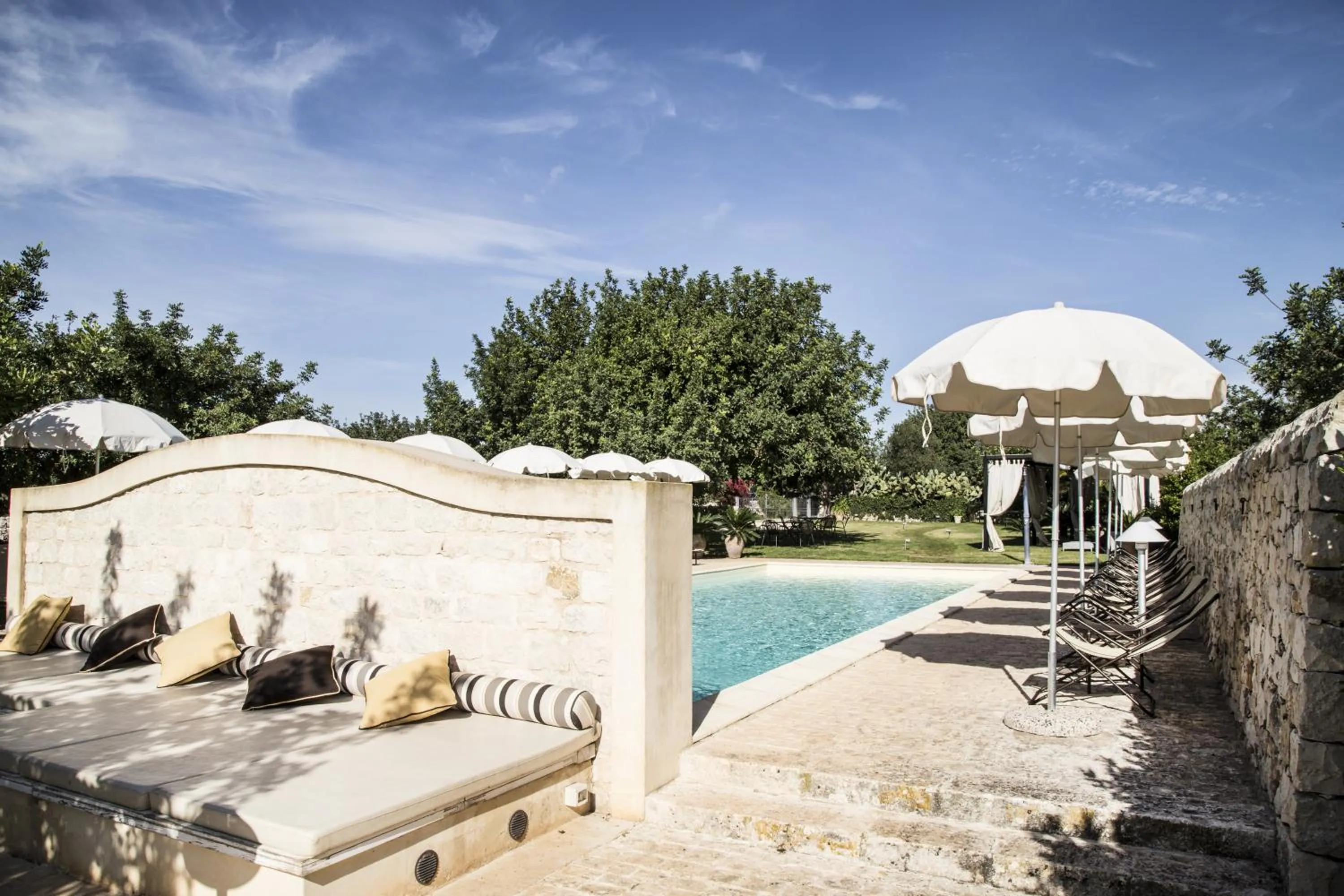Swimming pool in Masseria Cianciò