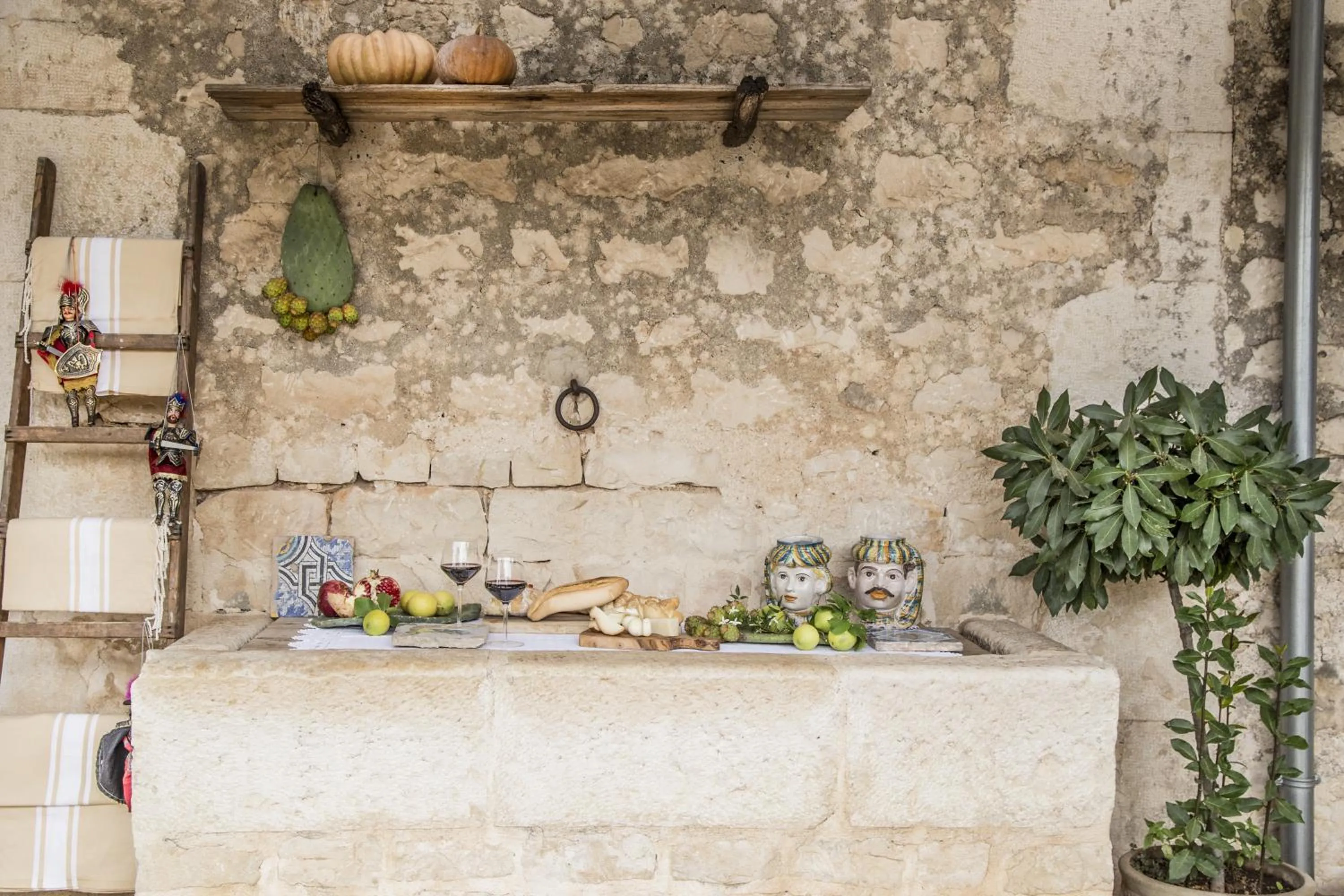 Patio in Masseria Cianciò