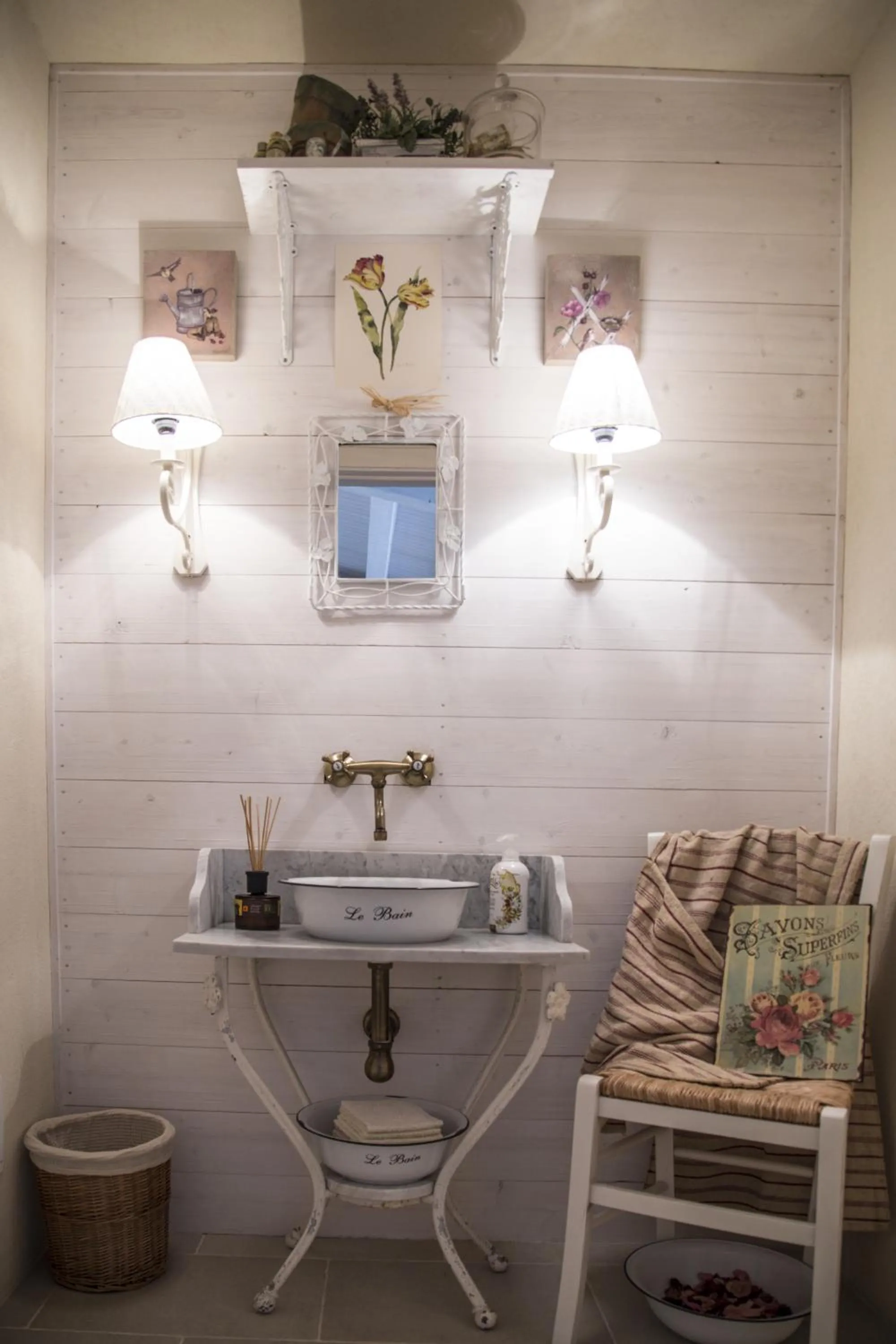 Bathroom in Masseria Cianciò