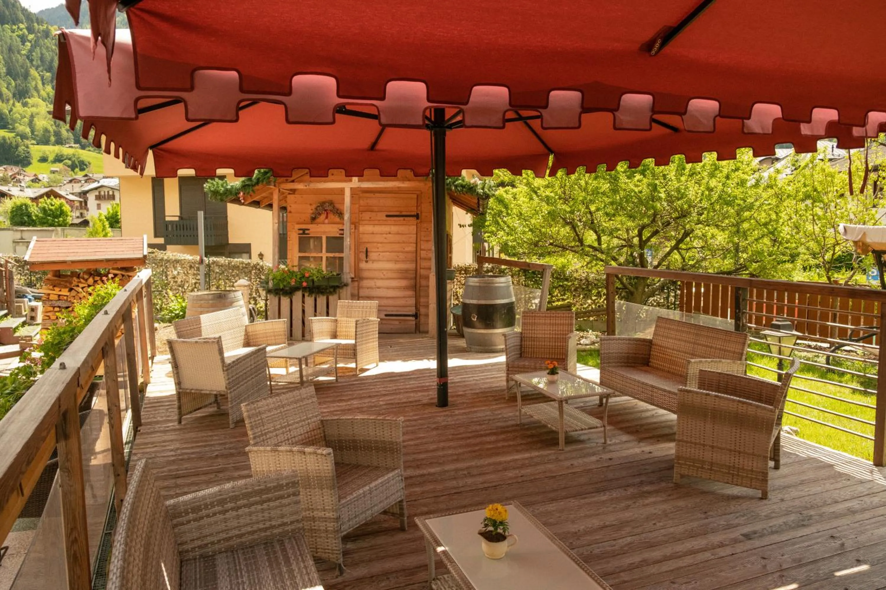 Balcony/Terrace in Hotel Primiero