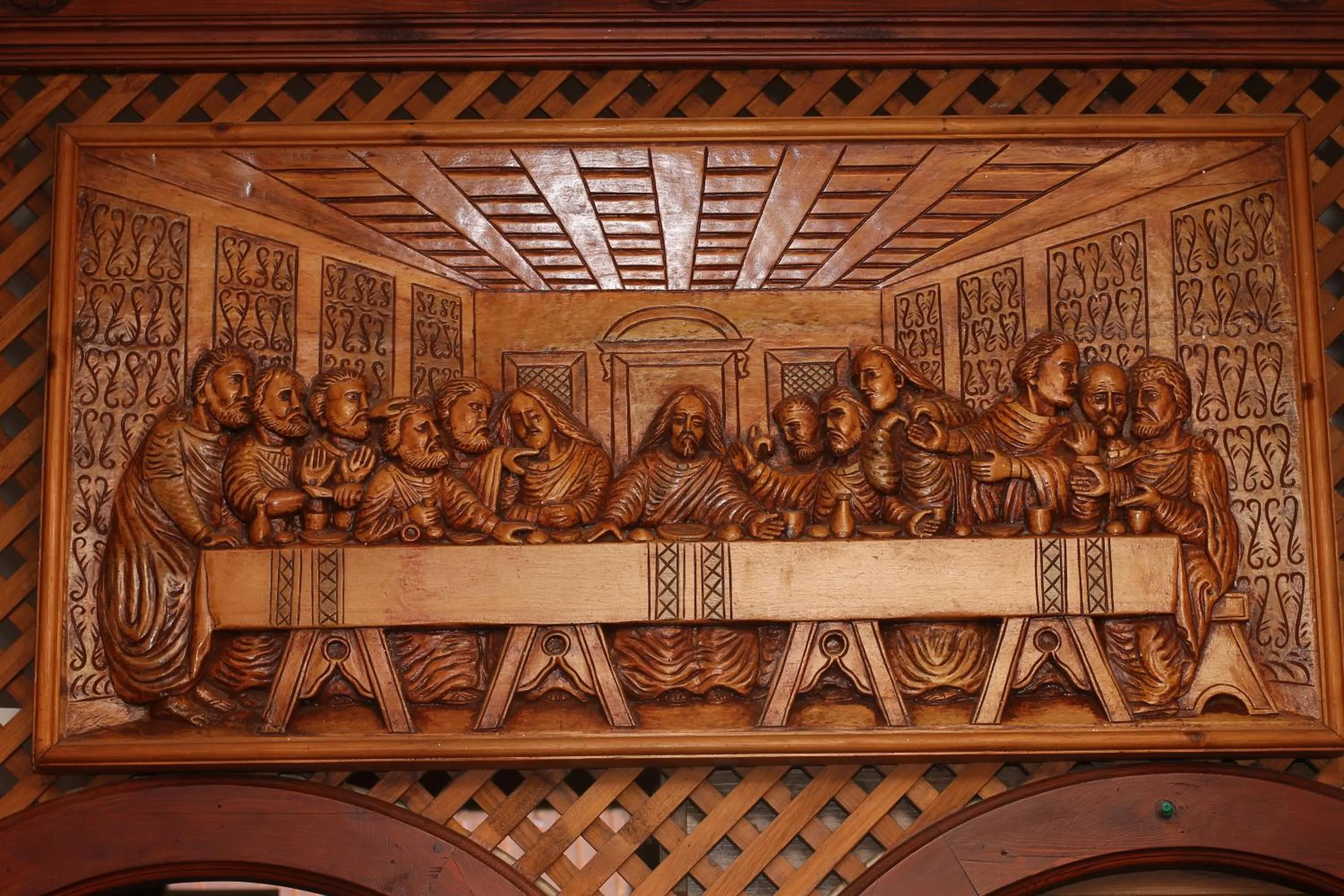 Decorative detail in Fészek Fogadó - Pension Nest