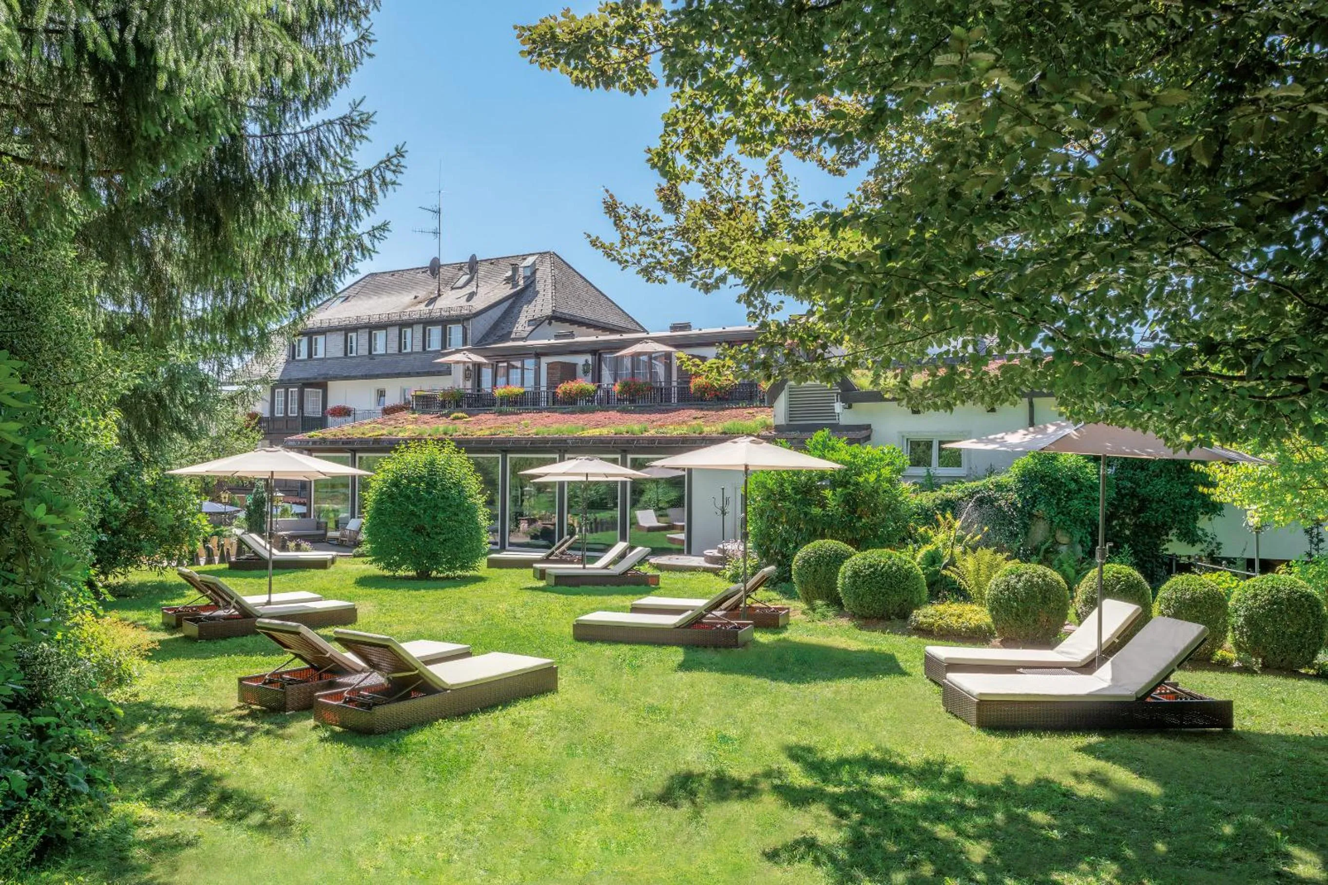 Property building in ADLER HÄUSERN Gourmet & Spa Hotel