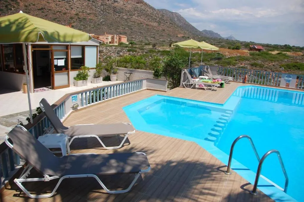 Swimming pool in Cathrin Suites