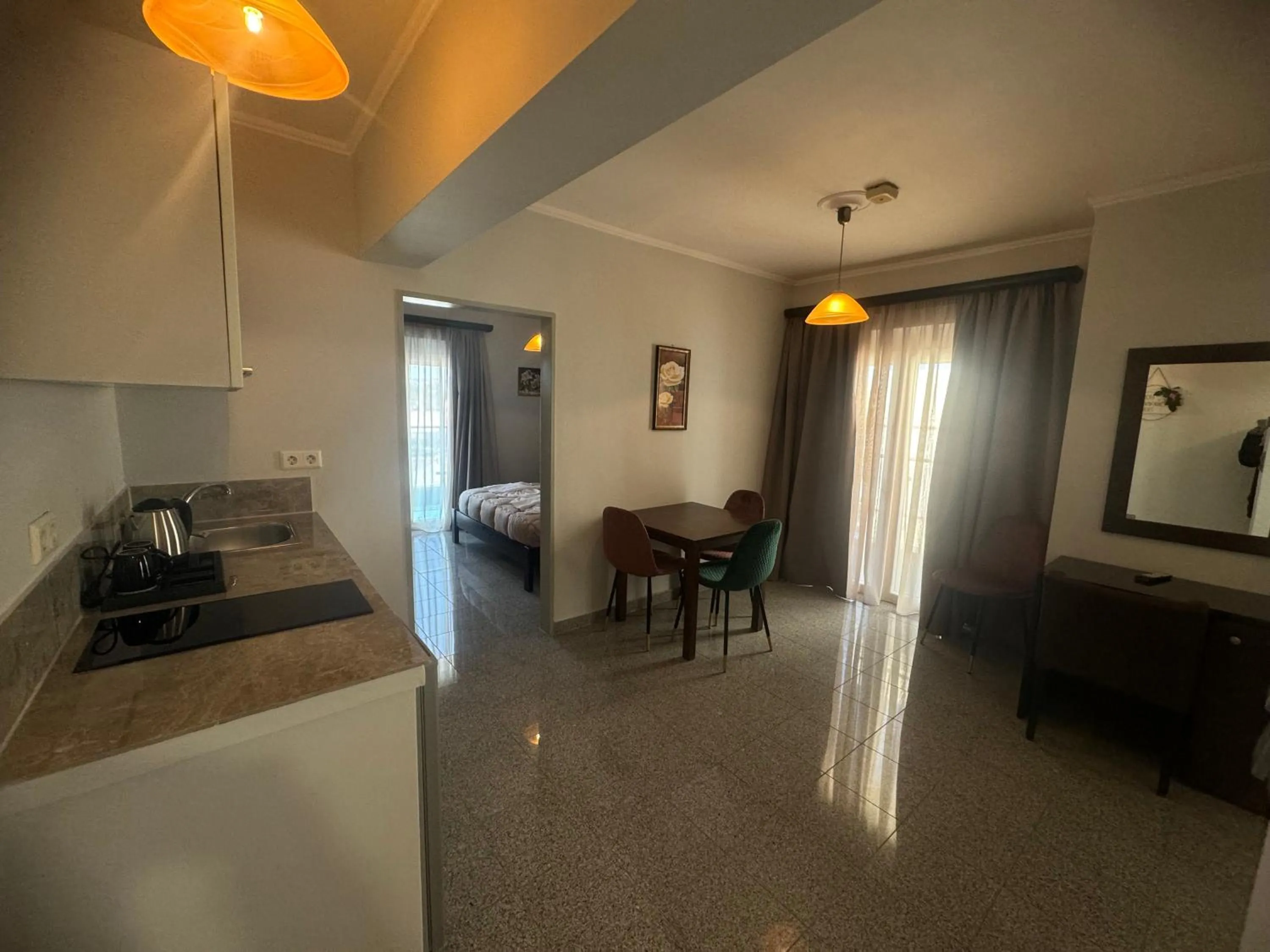 Bed in Comfort Hotel Apartments