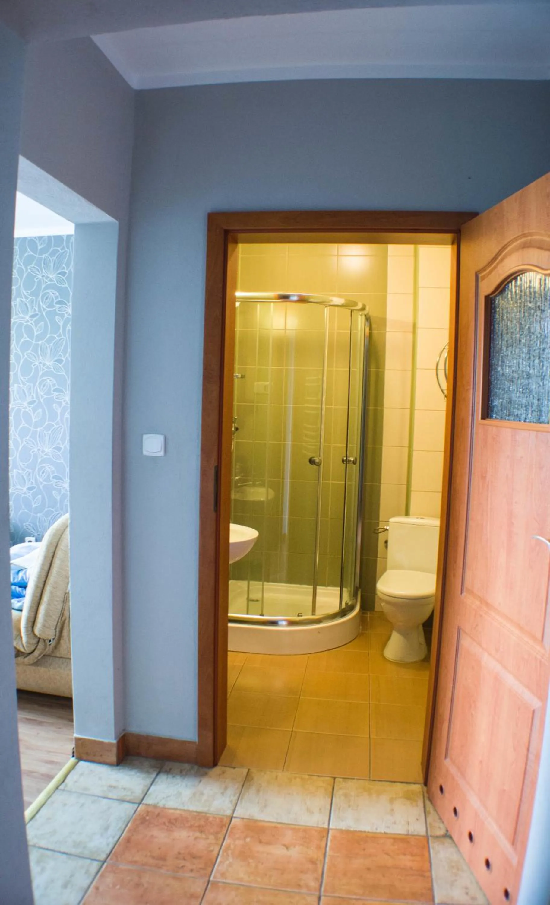 Bathroom in Ośrodek Pegaz