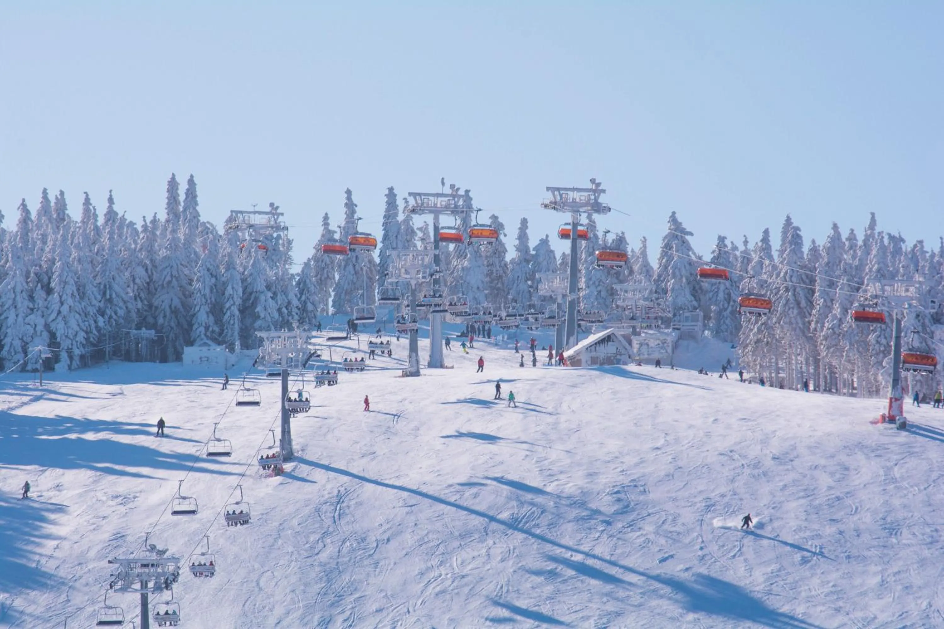 Winter in Ośrodek Pegaz