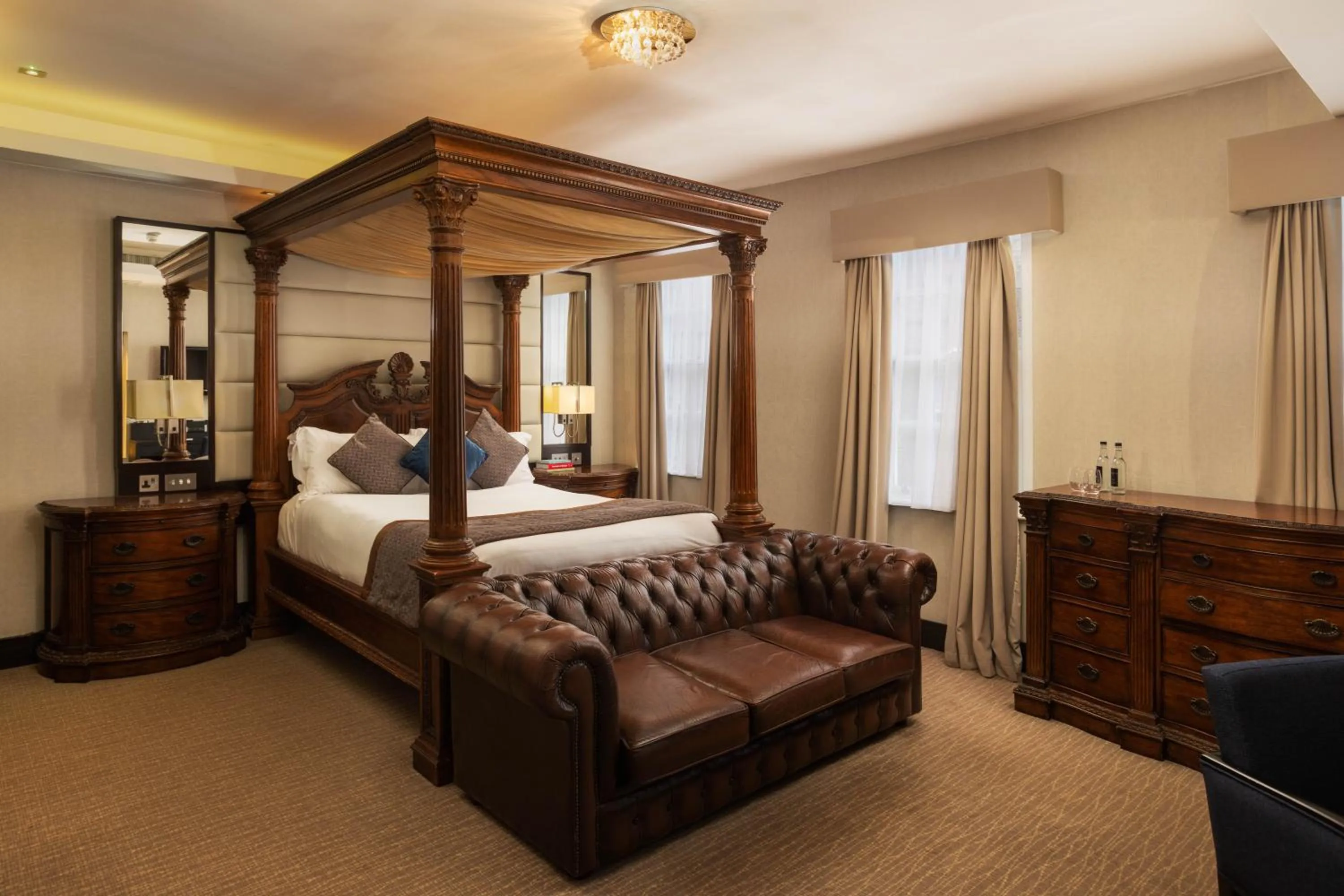 Bedroom, Bed in Montcalm Brewery, London City