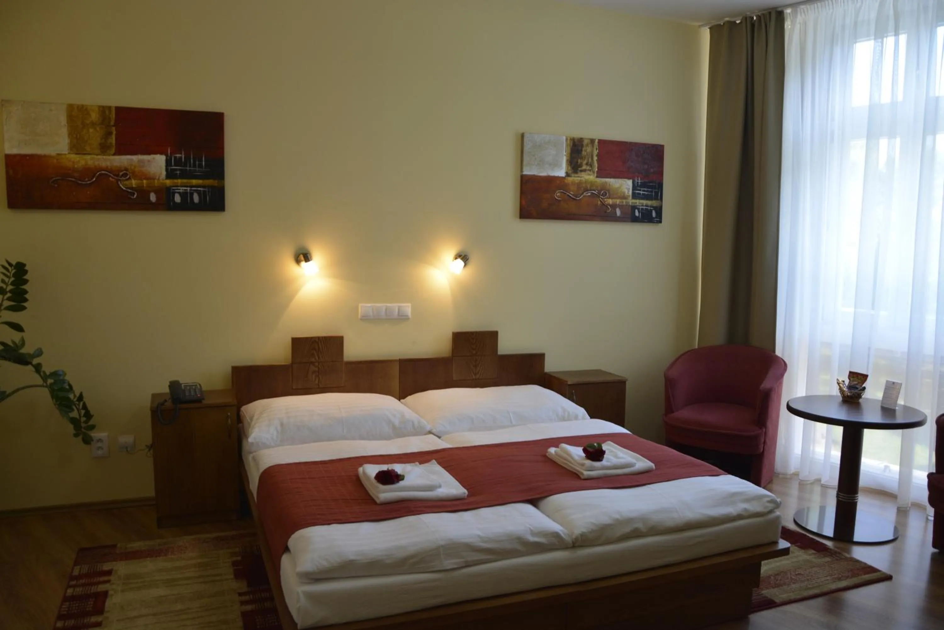 Bed in Hotel Banderium