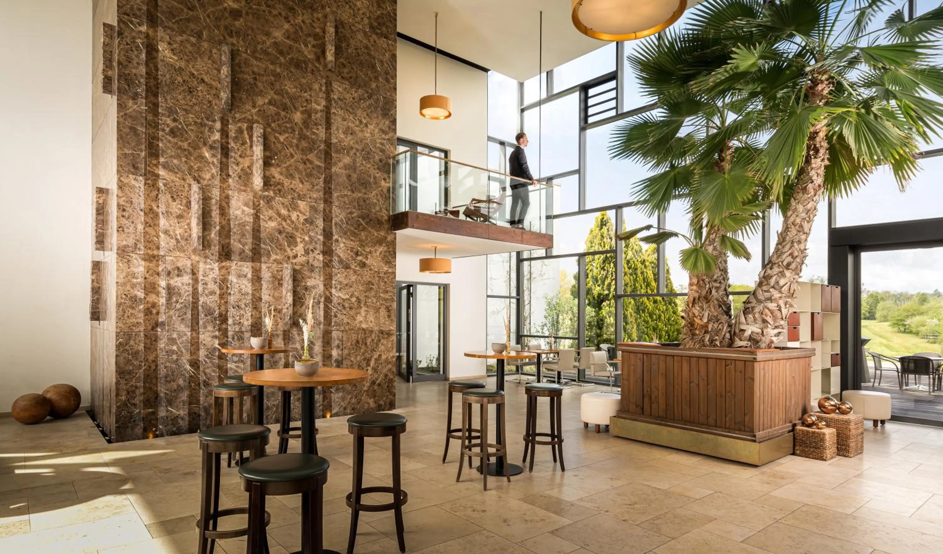 Lobby or reception in Angel's - das hotel am golfpark