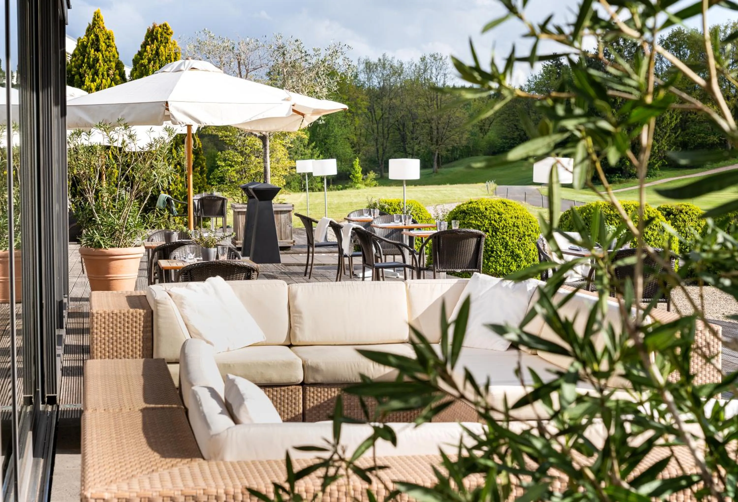 Balcony/Terrace in Angel's - das hotel am golfpark