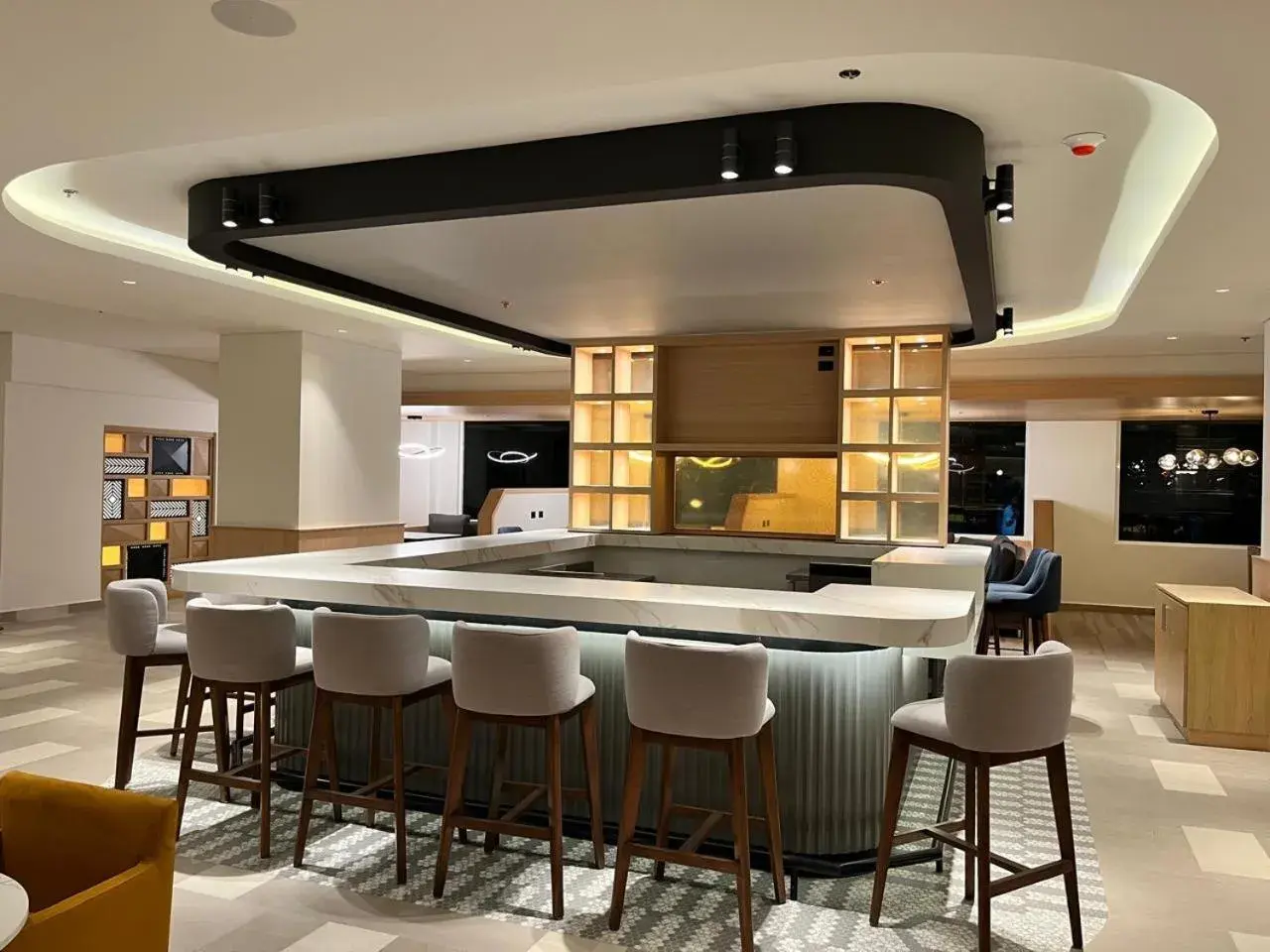 Lounge or bar in Courtyard by Marriott Puebla Las Animas Lounge or bar in Courtyard by Marriott Puebla Las Animas
