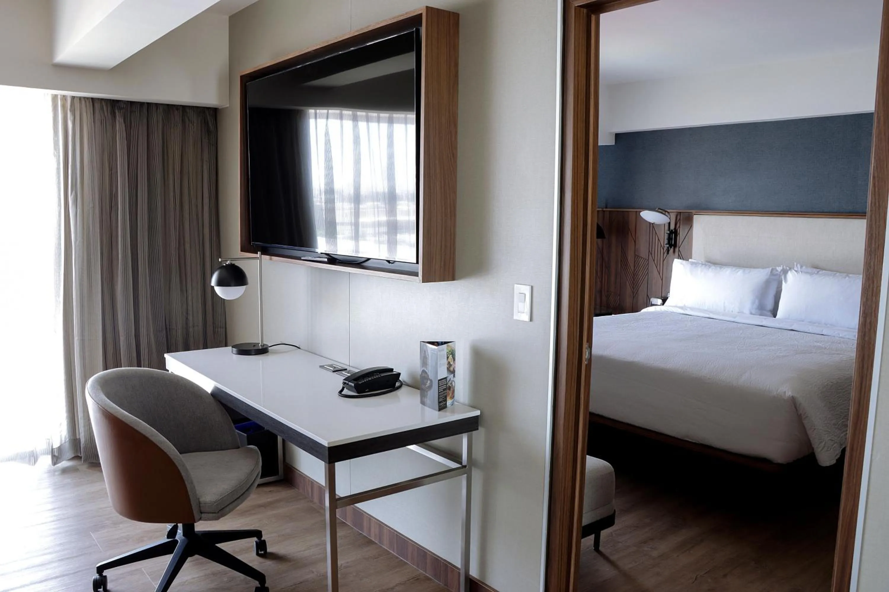 Bed in Courtyard by Marriott Puebla Las Animas