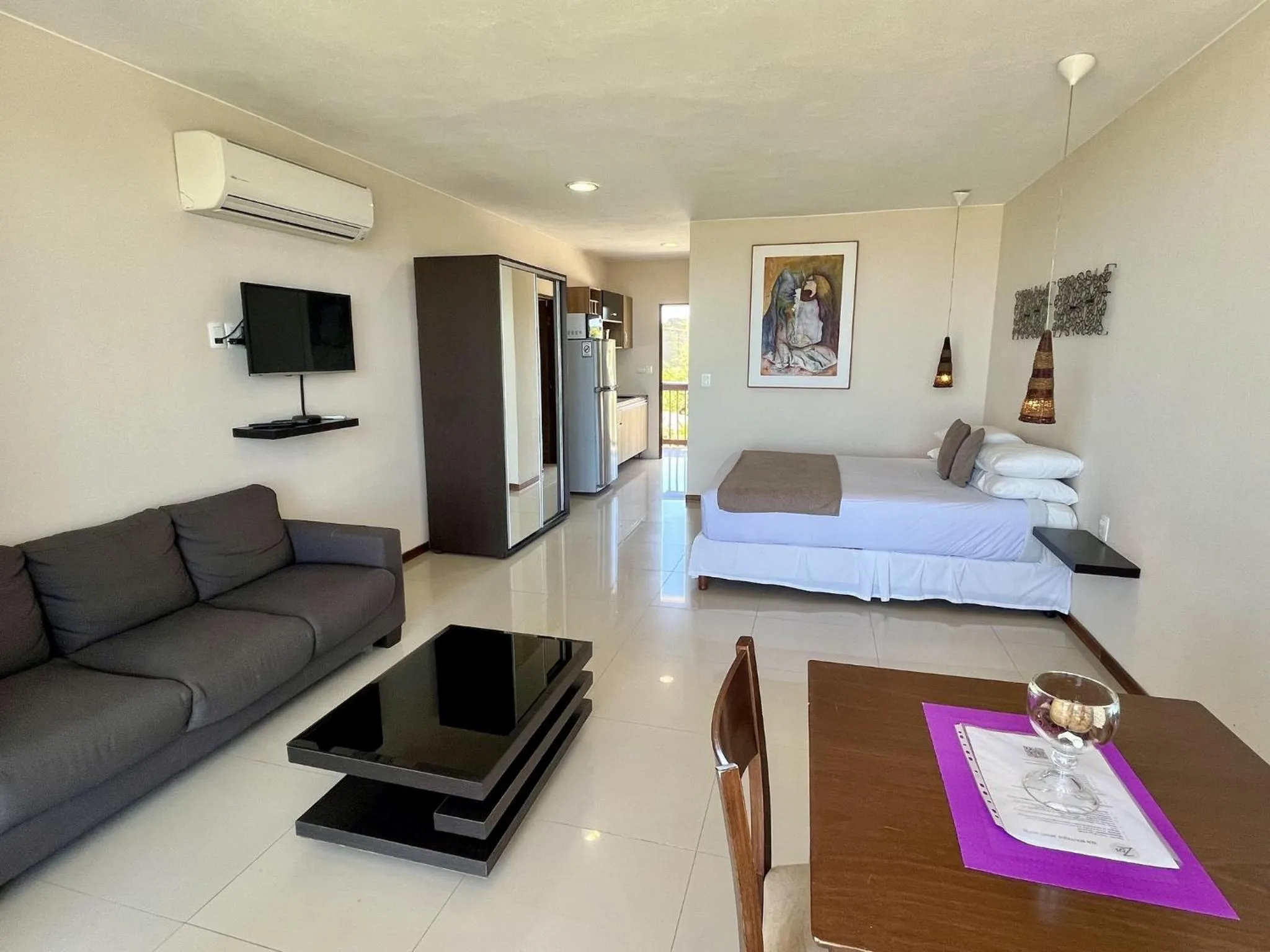 Bed in Zen Boutique Apart Hotel