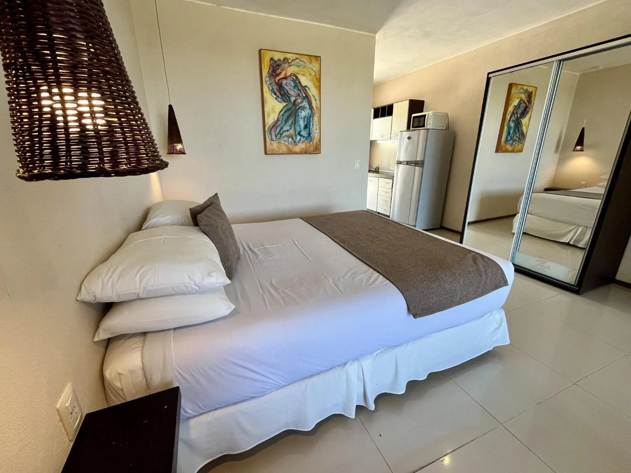 Bed in Zen Boutique Apart Hotel