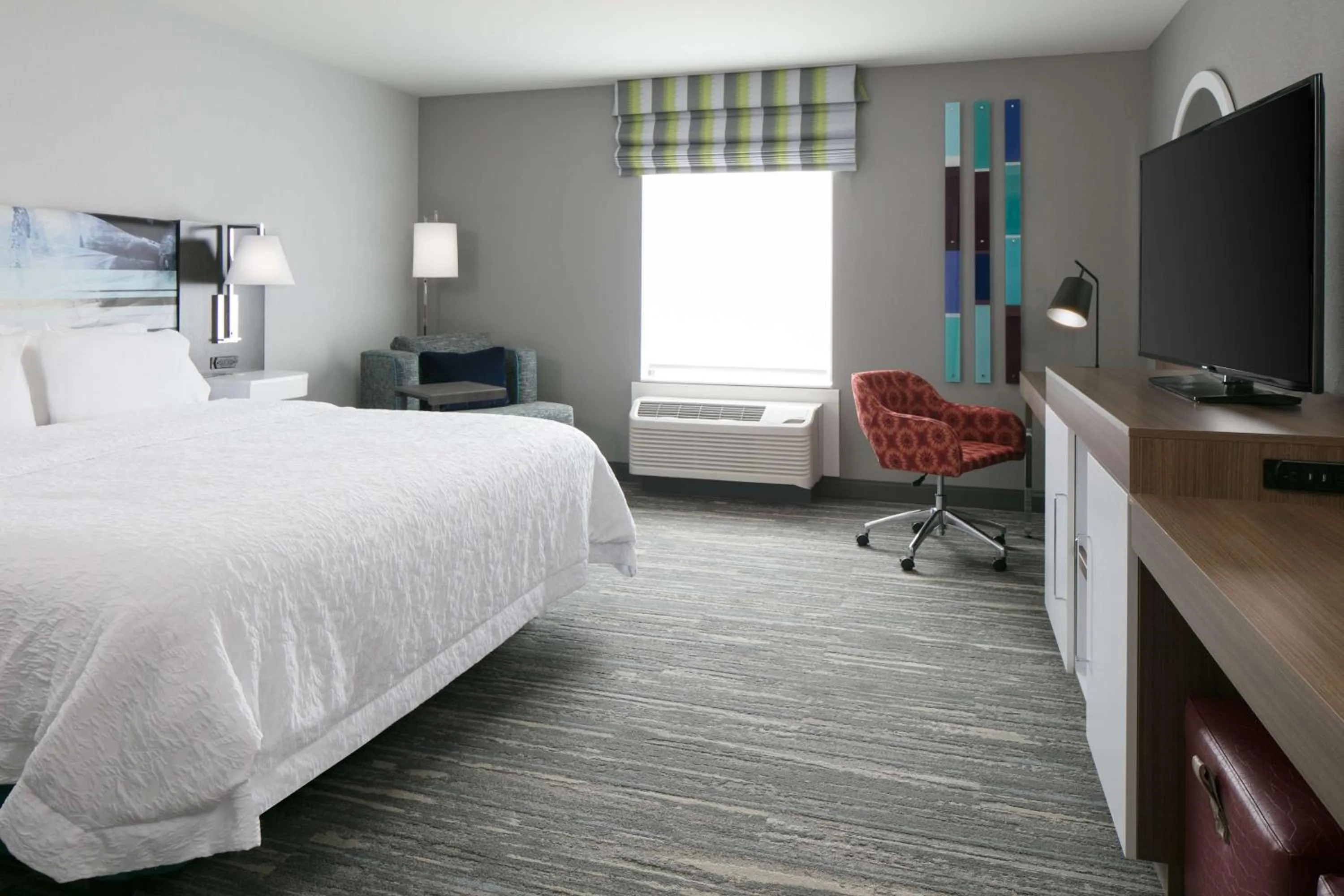 Bedroom, Bed in Hampton Inn By Hilton Wichita Northwest