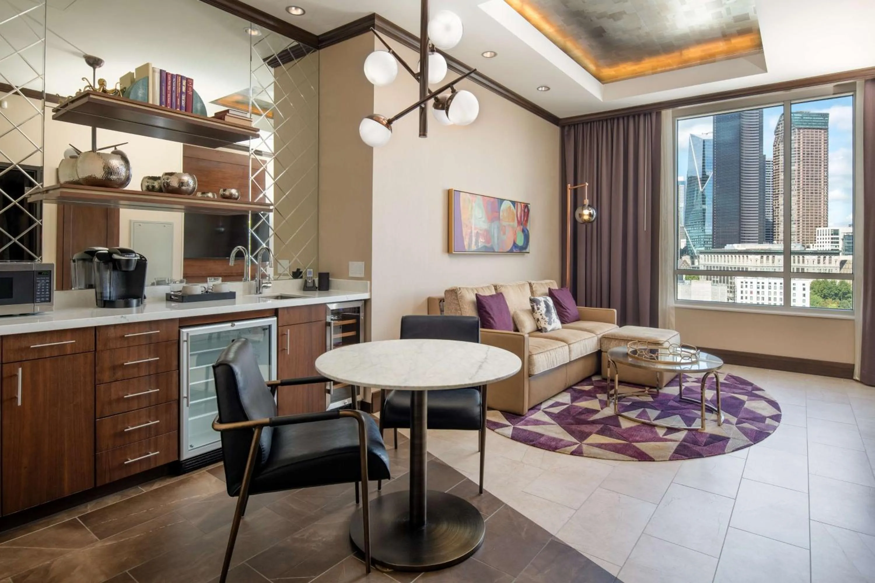 Photo of the whole room in Embassy Suites By Hilton Seattle Downtown Pioneer Square