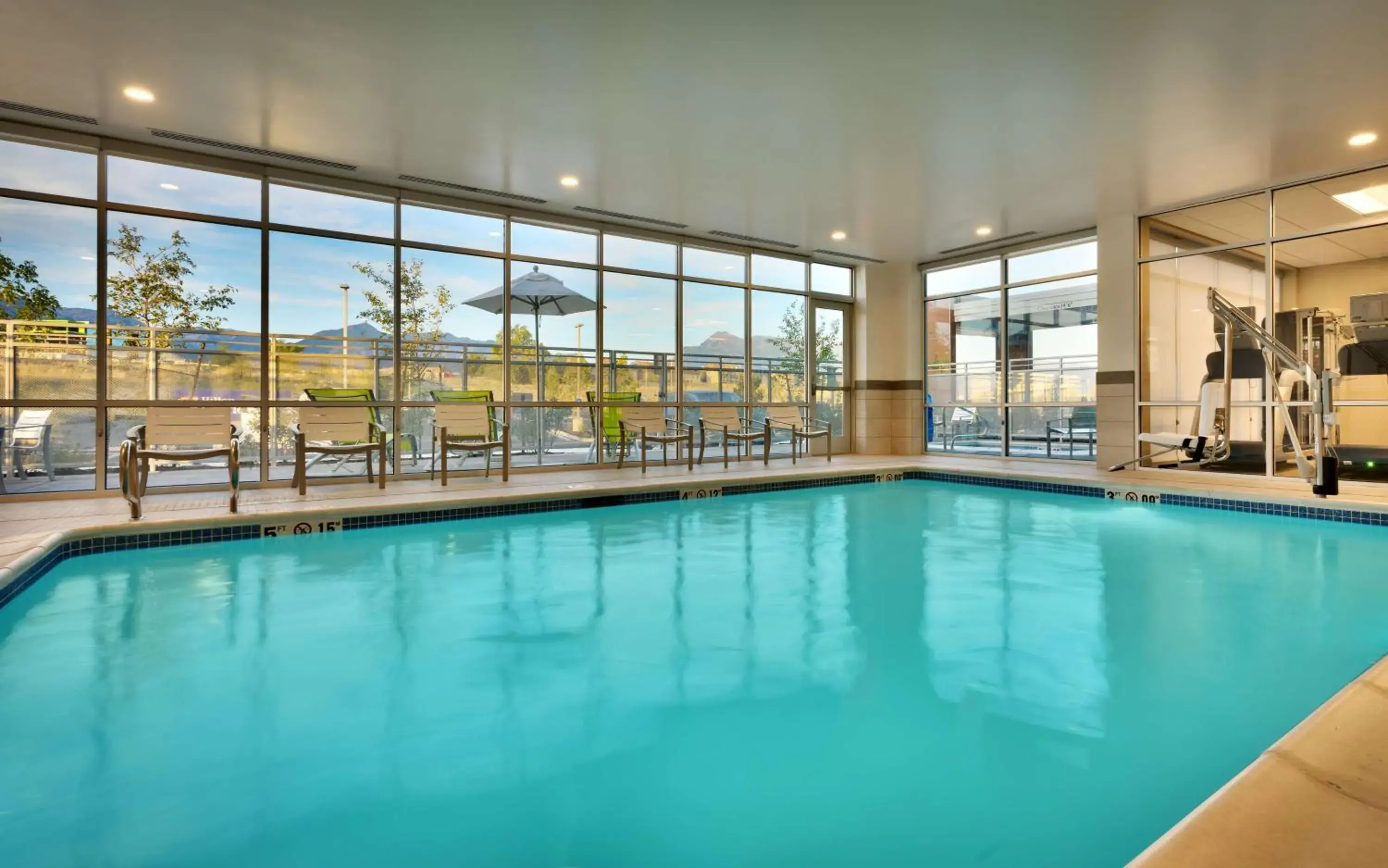 Pool view in Hilton Garden Inn Lehi Pool view in Hilton Garden Inn Lehi