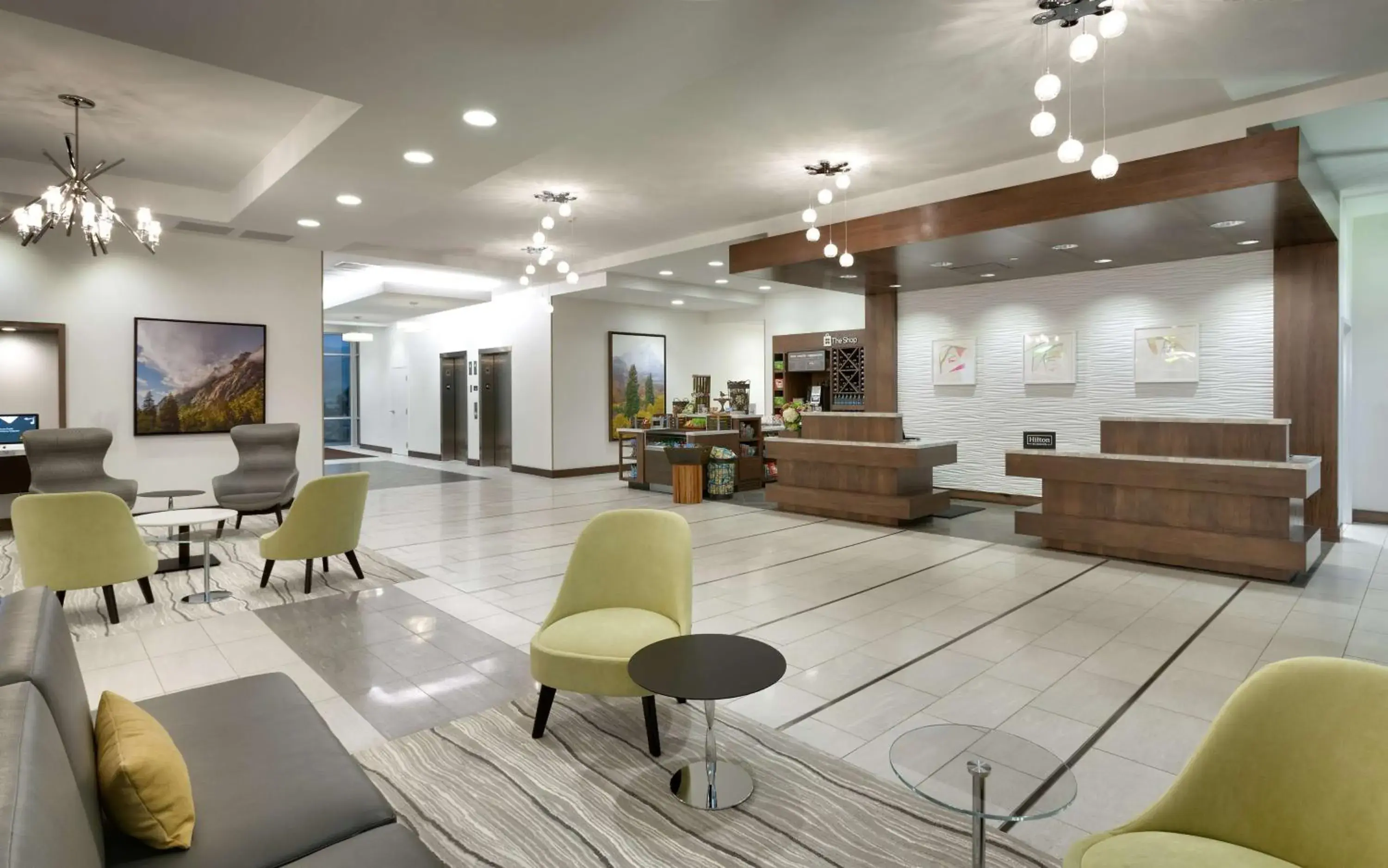 Lobby or reception in Hilton Garden Inn Lehi Lobby or reception in Hilton Garden Inn Lehi