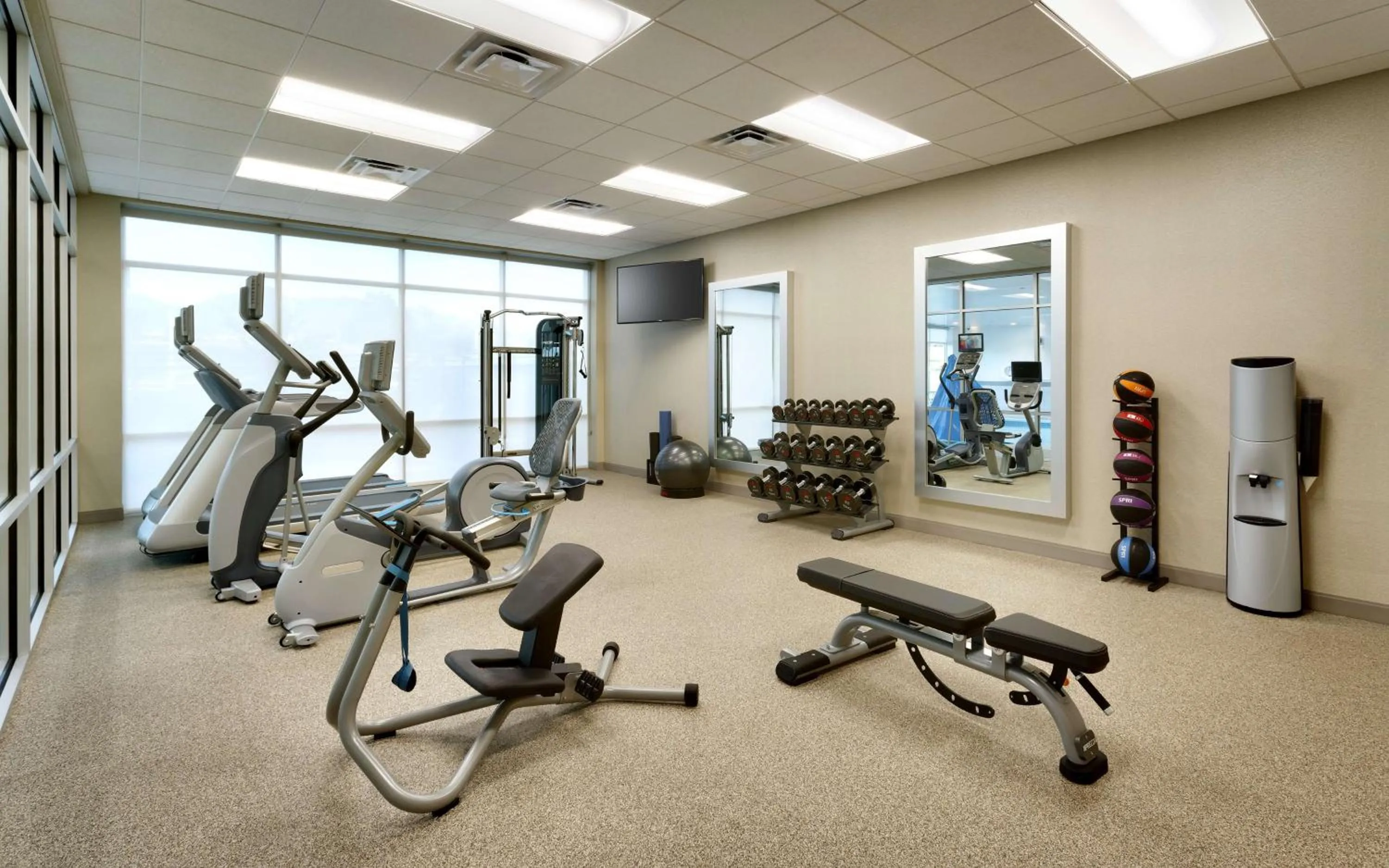 Fitness centre/facilities in Hilton Garden Inn Lehi
