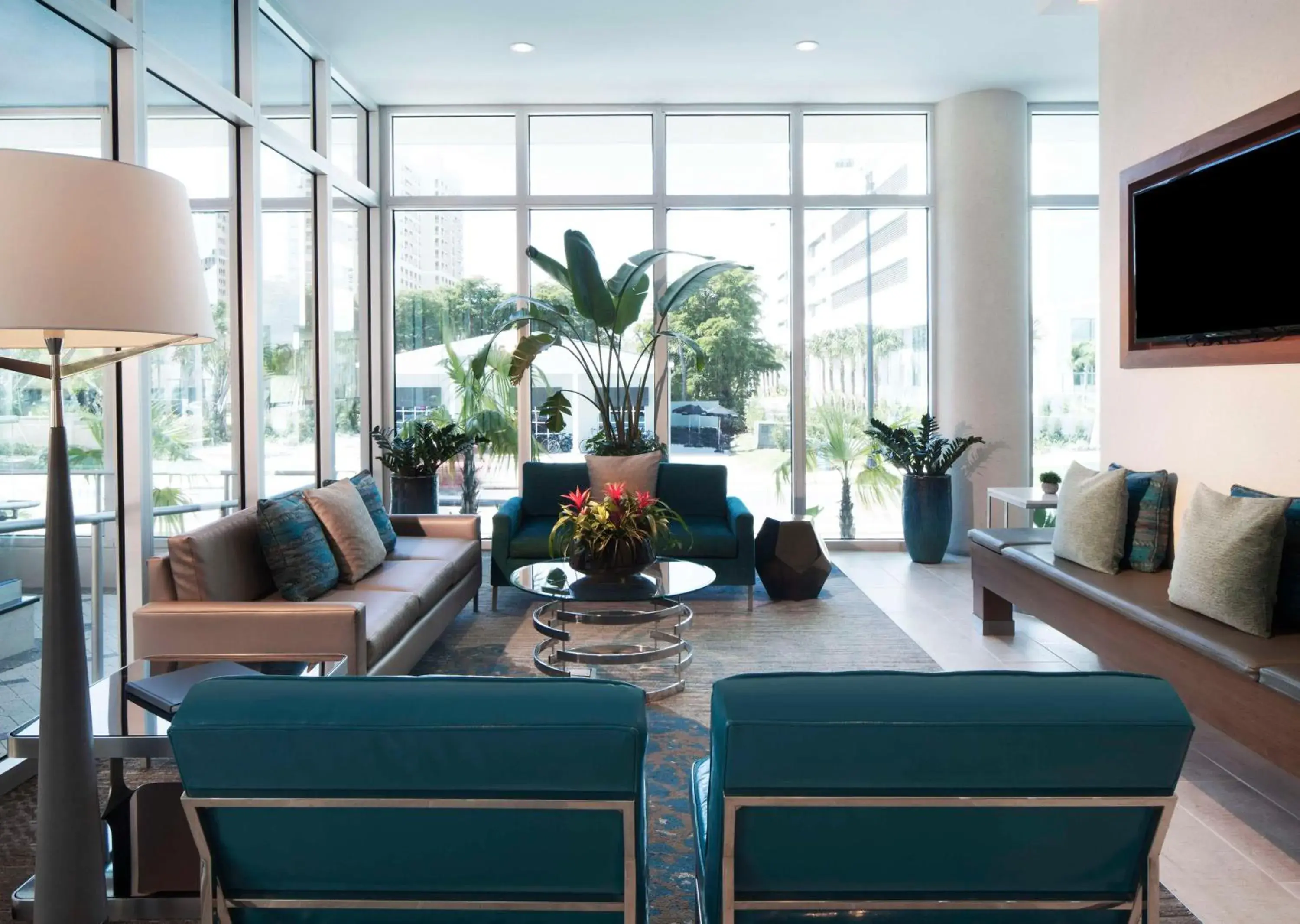Lobby or reception in Embassy Suites By Hilton Sarasota Lobby or reception in Embassy Suites By Hilton Sarasota