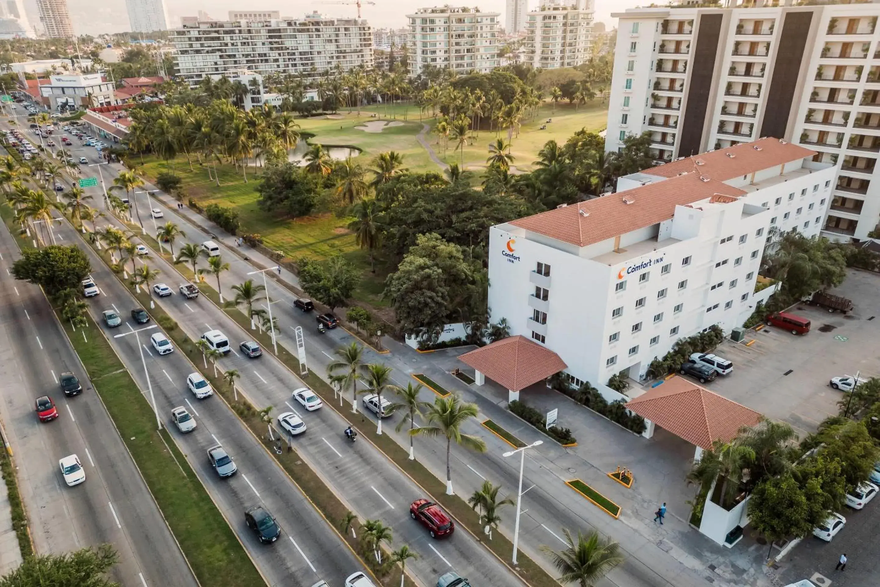 Property building in Comfort Inn Puerto Vallarta Golfside & Marina Property building in Comfort Inn Puerto Vallarta Golfside & Marina