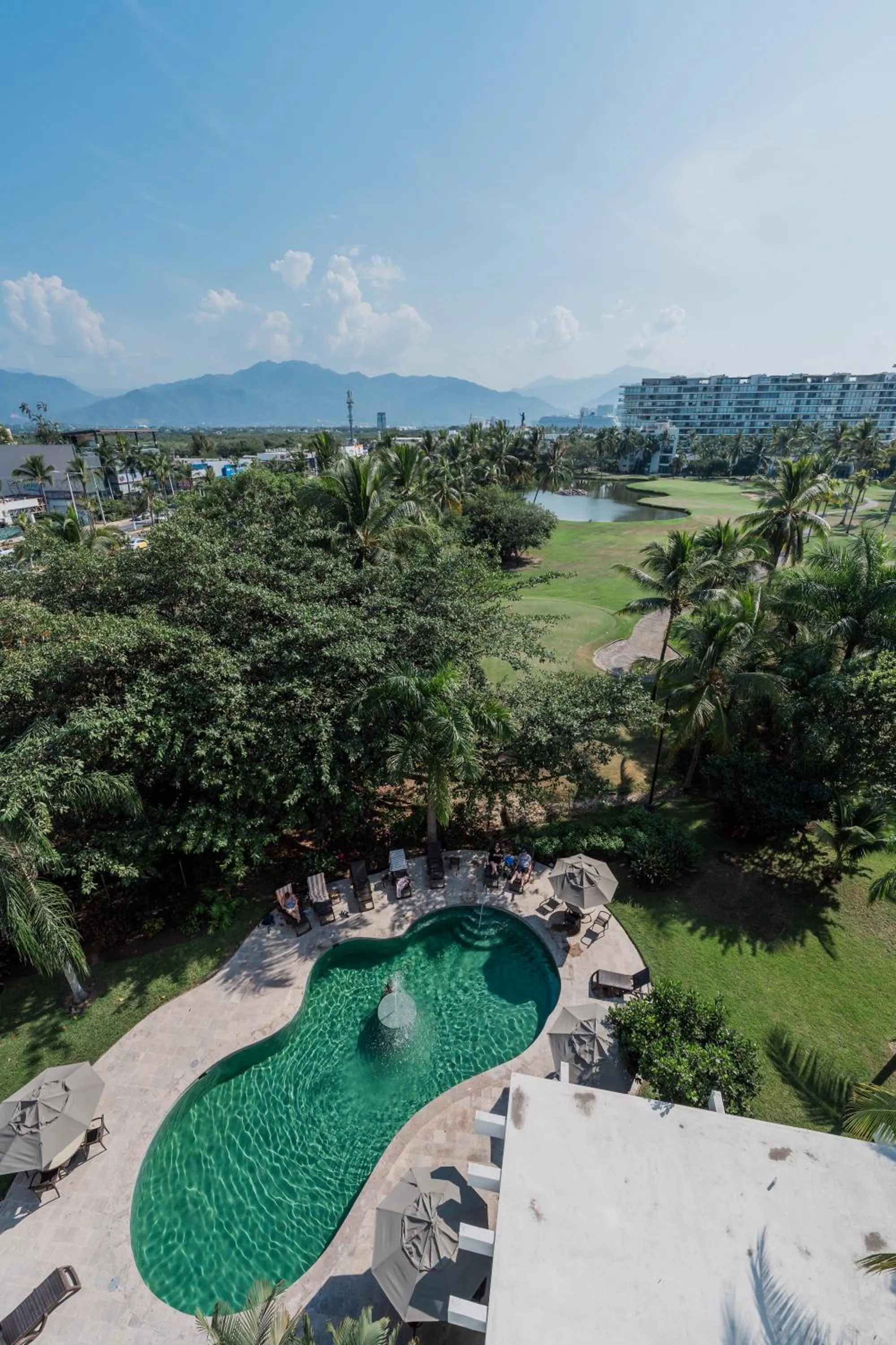 Pool view in Comfort Inn Puerto Vallarta Golfside & Marina