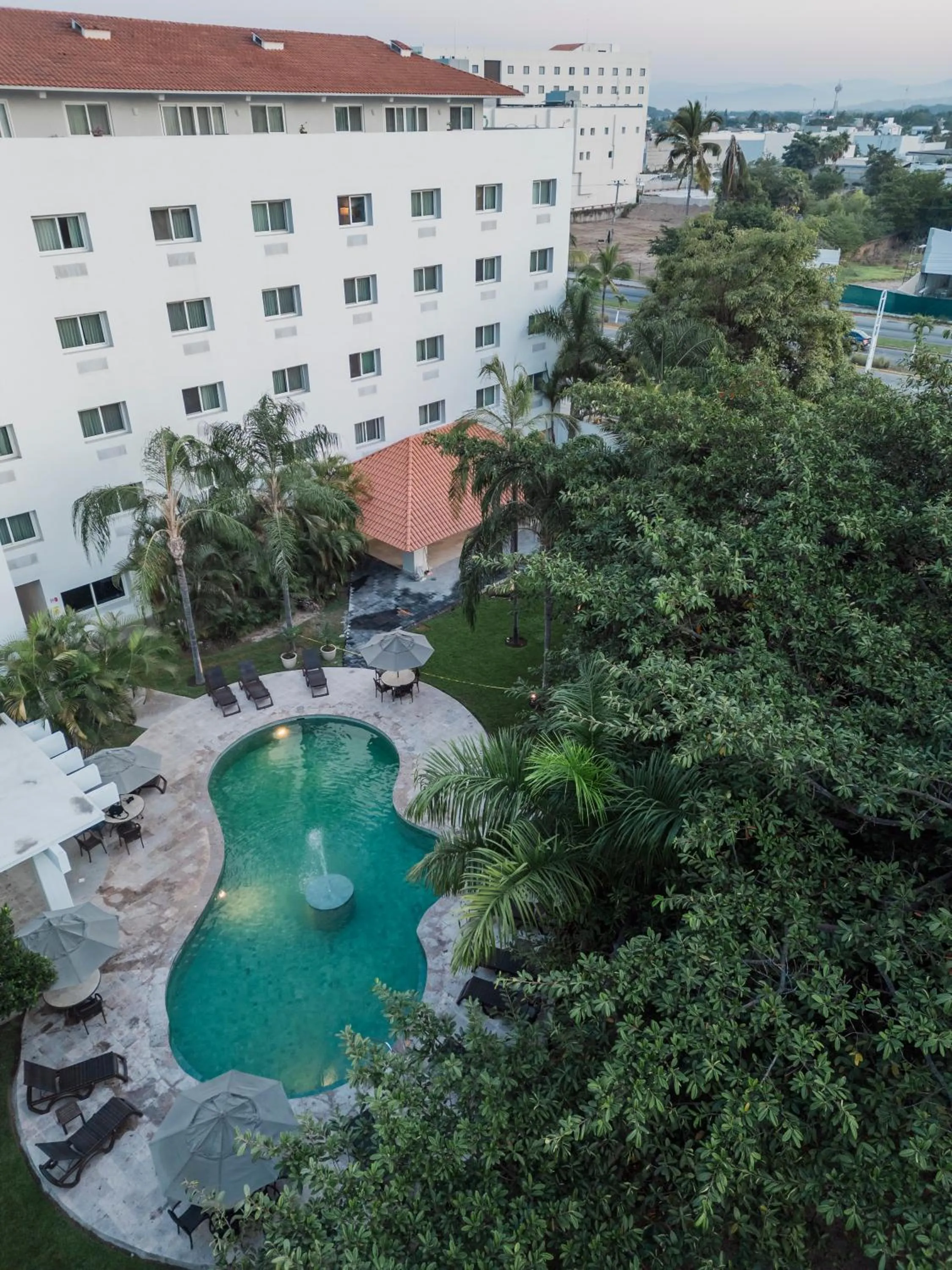 Pool view in Comfort Inn Puerto Vallarta Golfside & Marina
